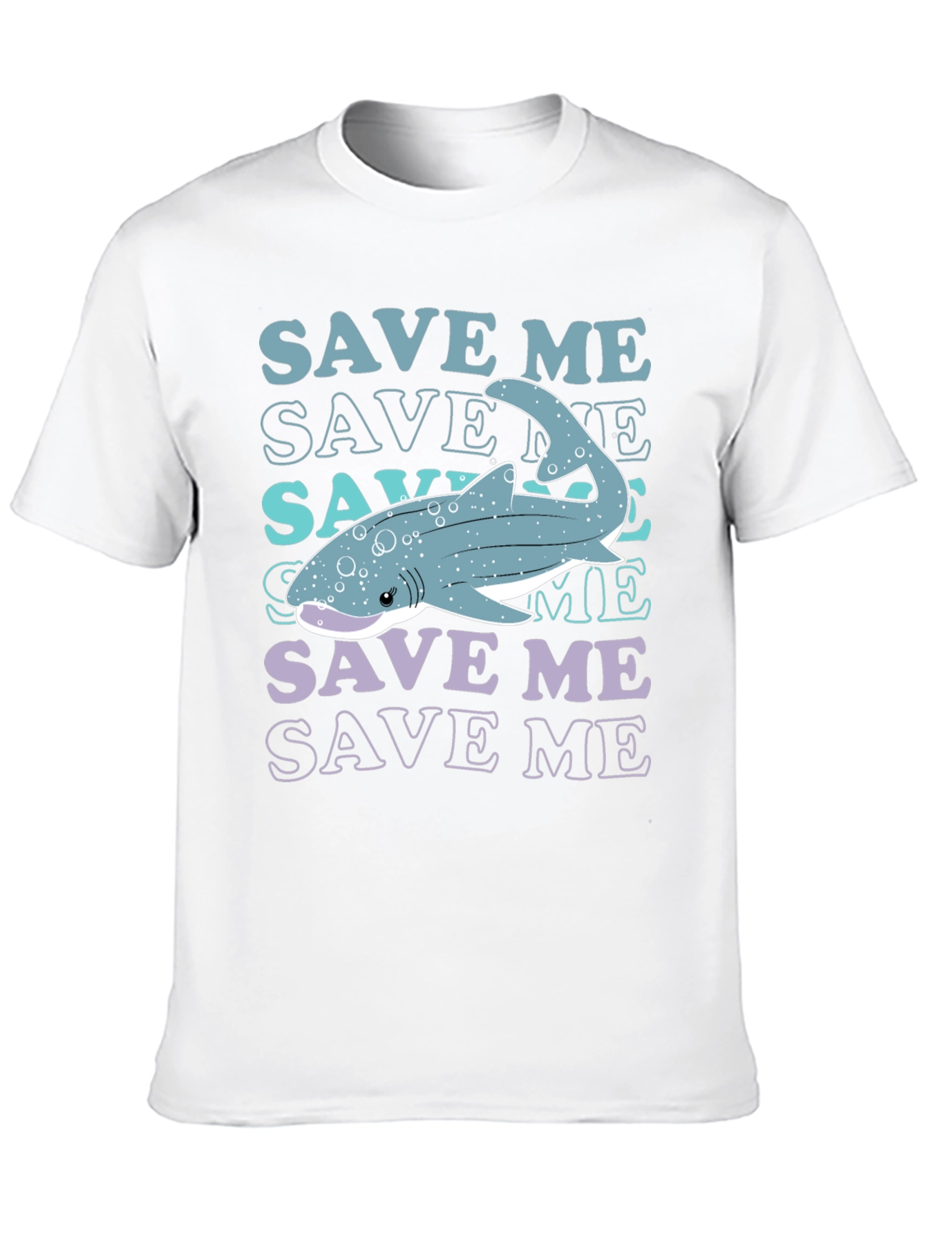 Save Me Whale Shark Graphic T-Shirt