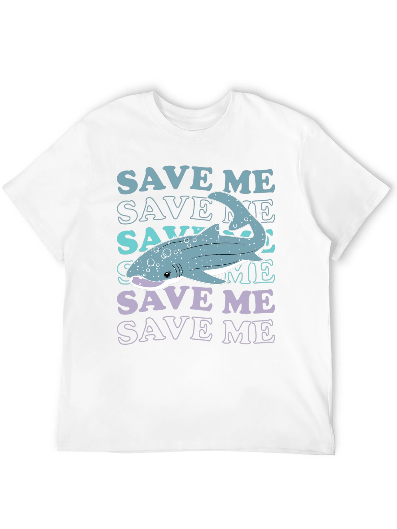 Save Me Whale Shark Graphic T-Shirt