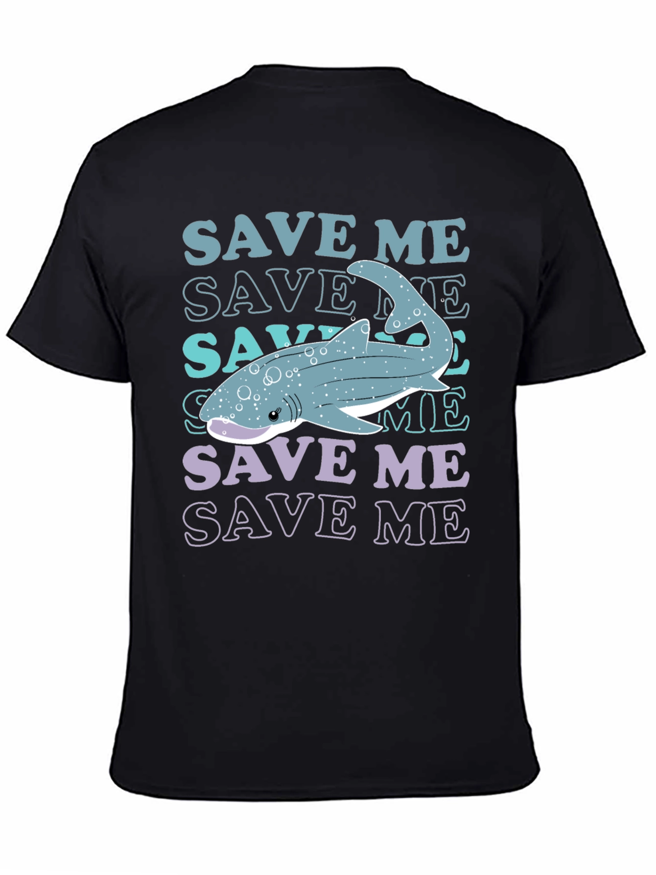 Save Me Whale Shark Graphic T-Shirt