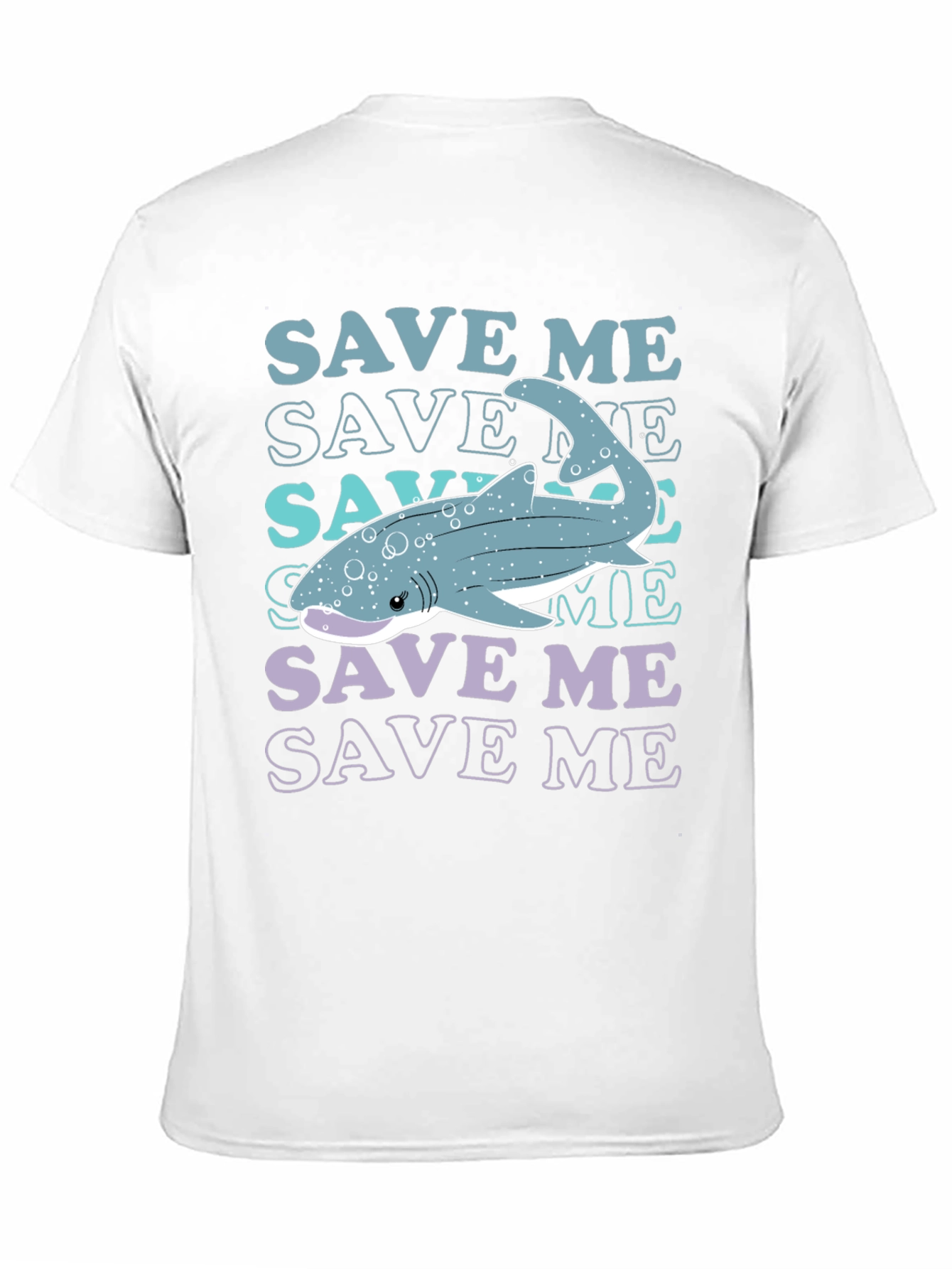 Save Me Whale Shark Graphic T-Shirt
