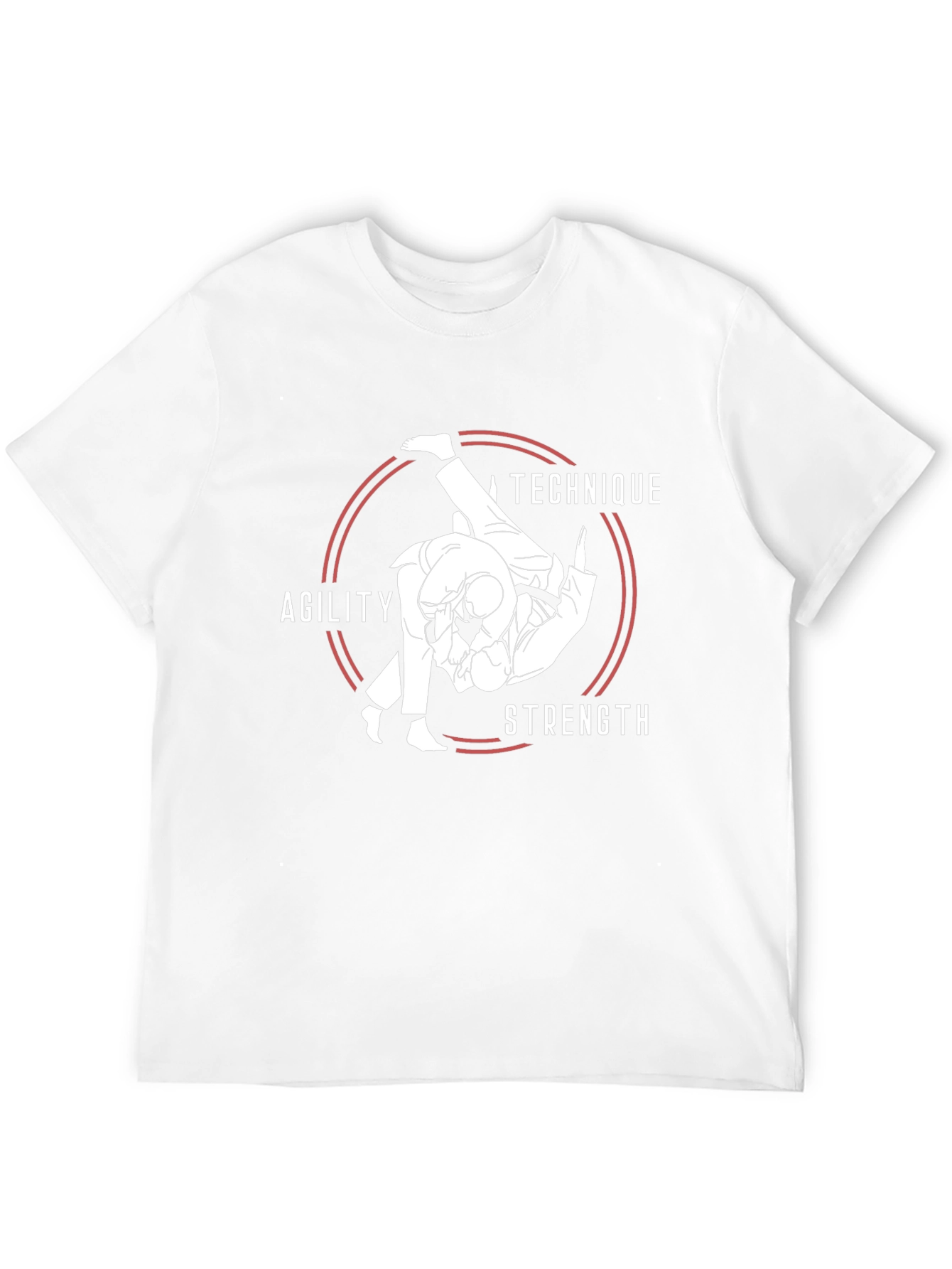 Judo Technique T-Shirt - Agility Strength Design