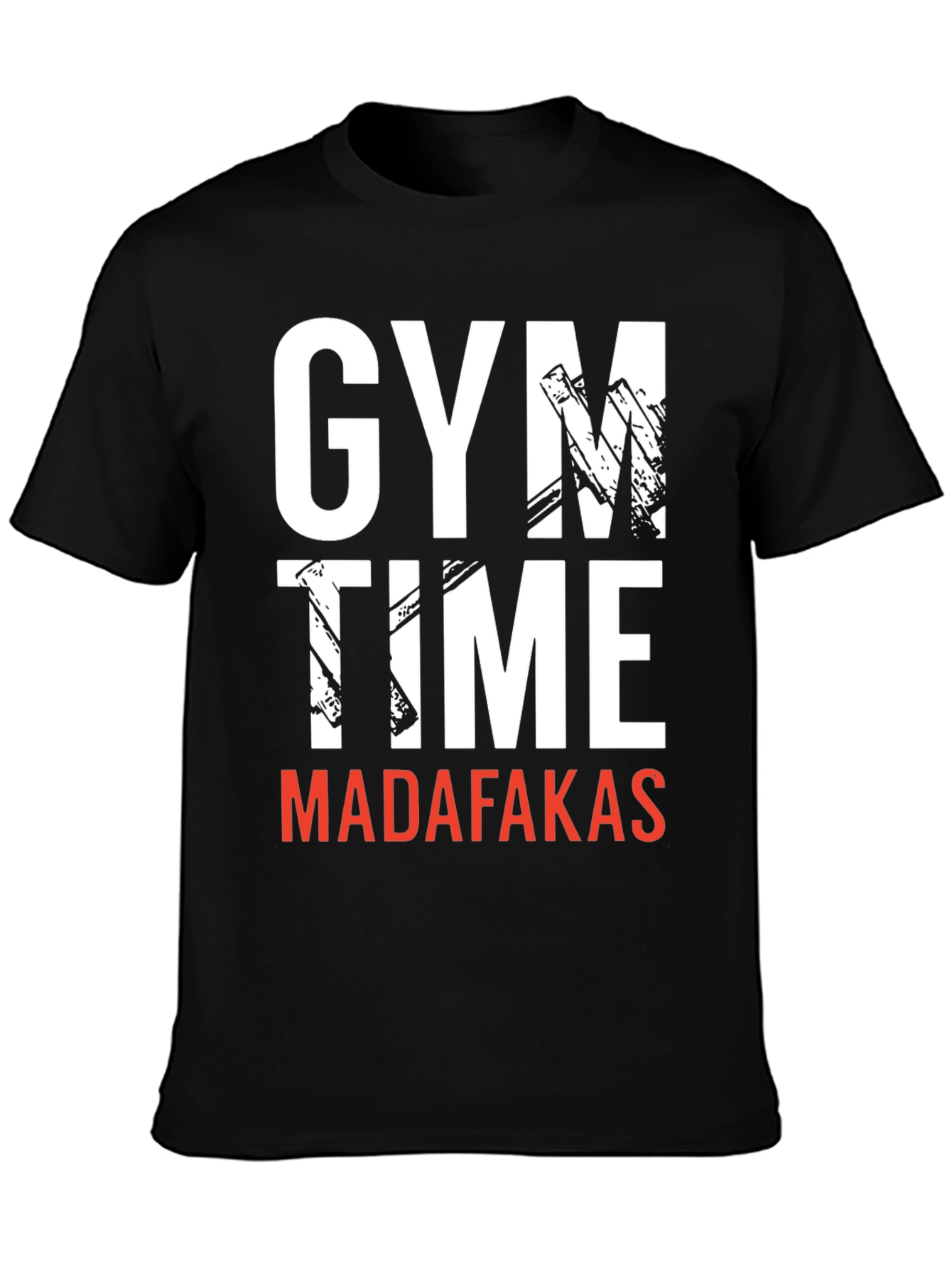 Gym Time Graphic Tee - Workout Motivation