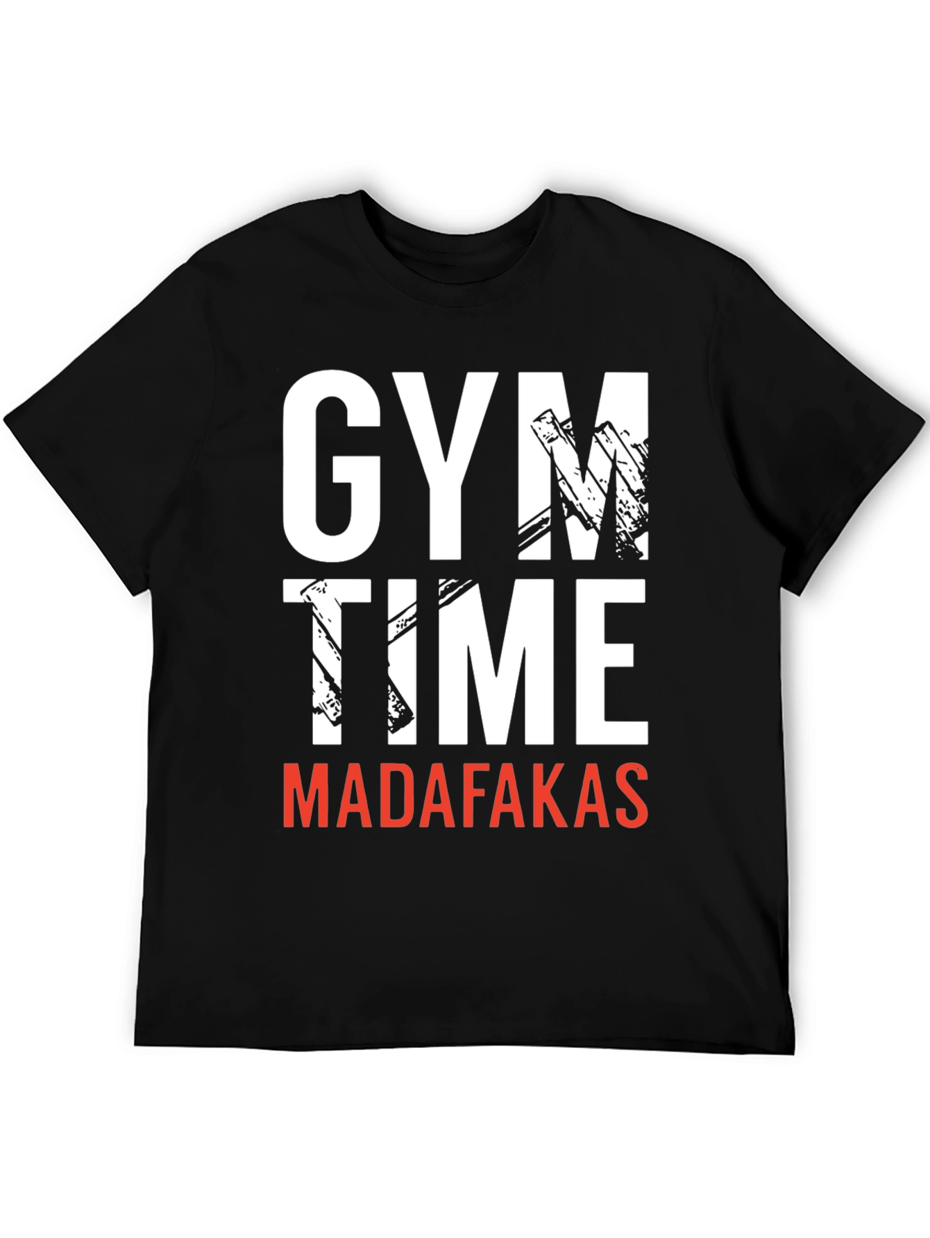 Gym Time Graphic Tee - Workout Motivation