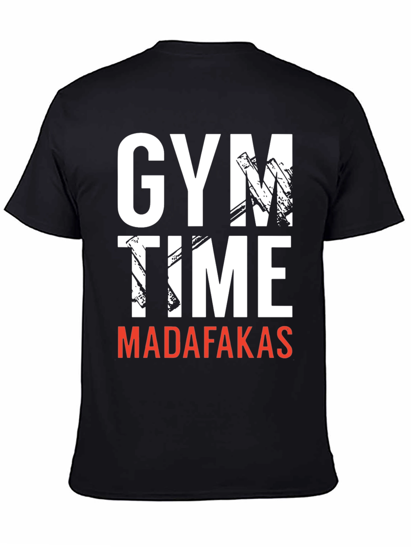Gym Time Graphic Tee - Workout Motivation