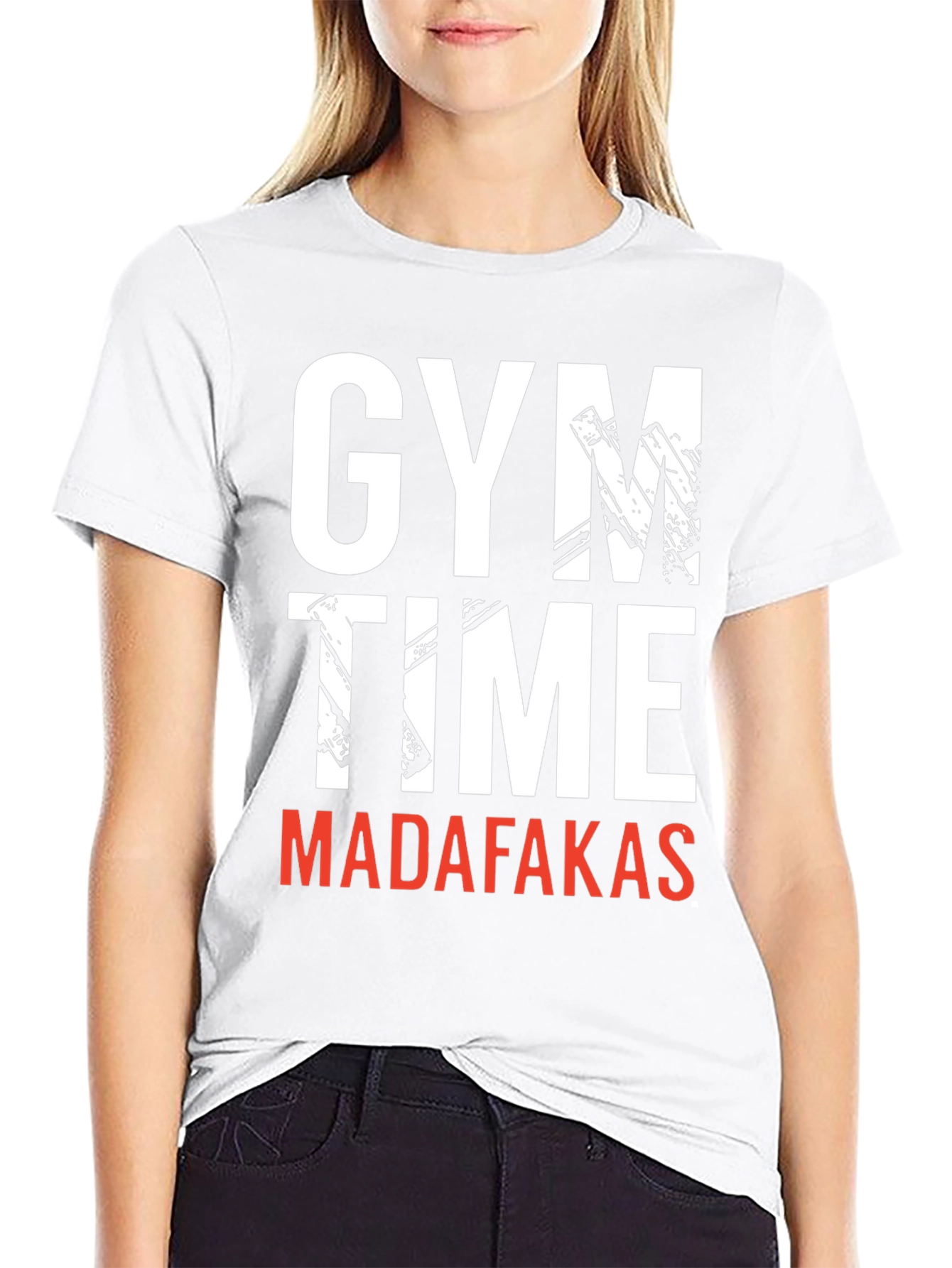 Gym Time Graphic Tee - Workout Motivation
