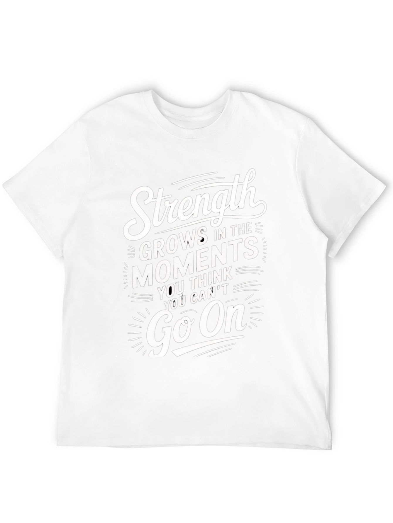 Strength Motivational Graphic Tee