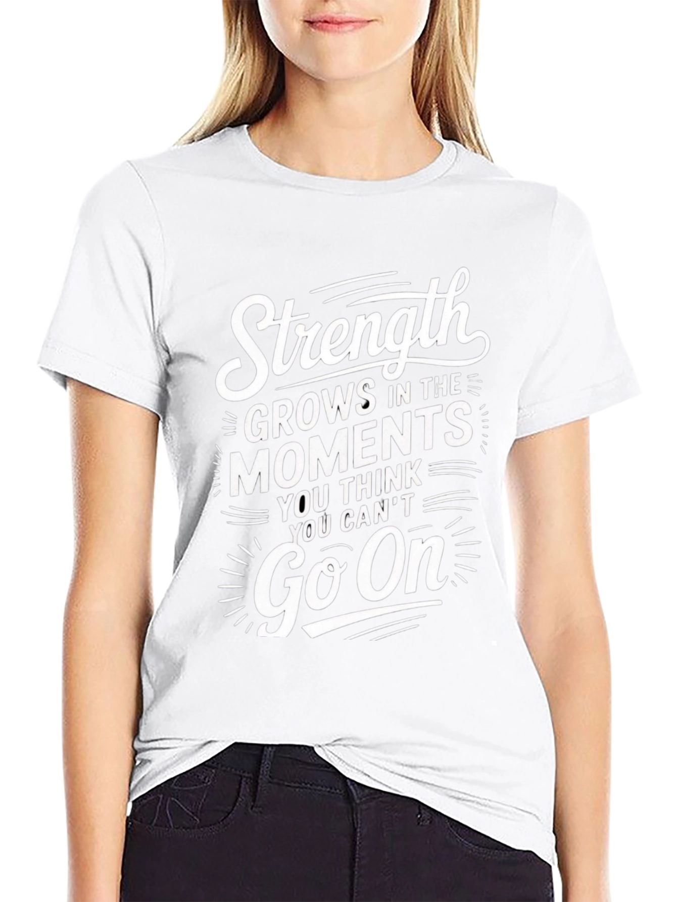 Strength Motivational Graphic Tee