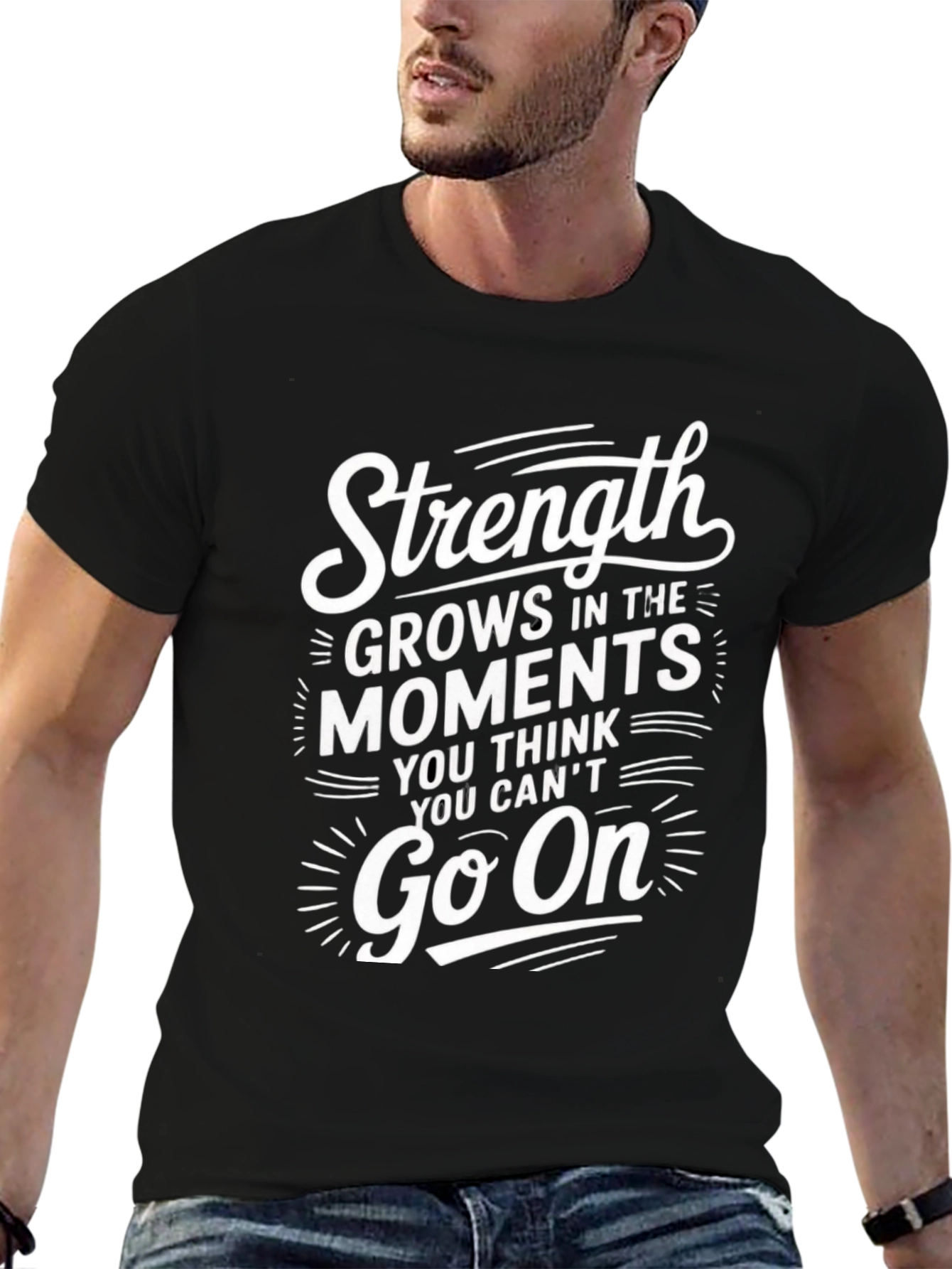 Strength Motivational Graphic Tee