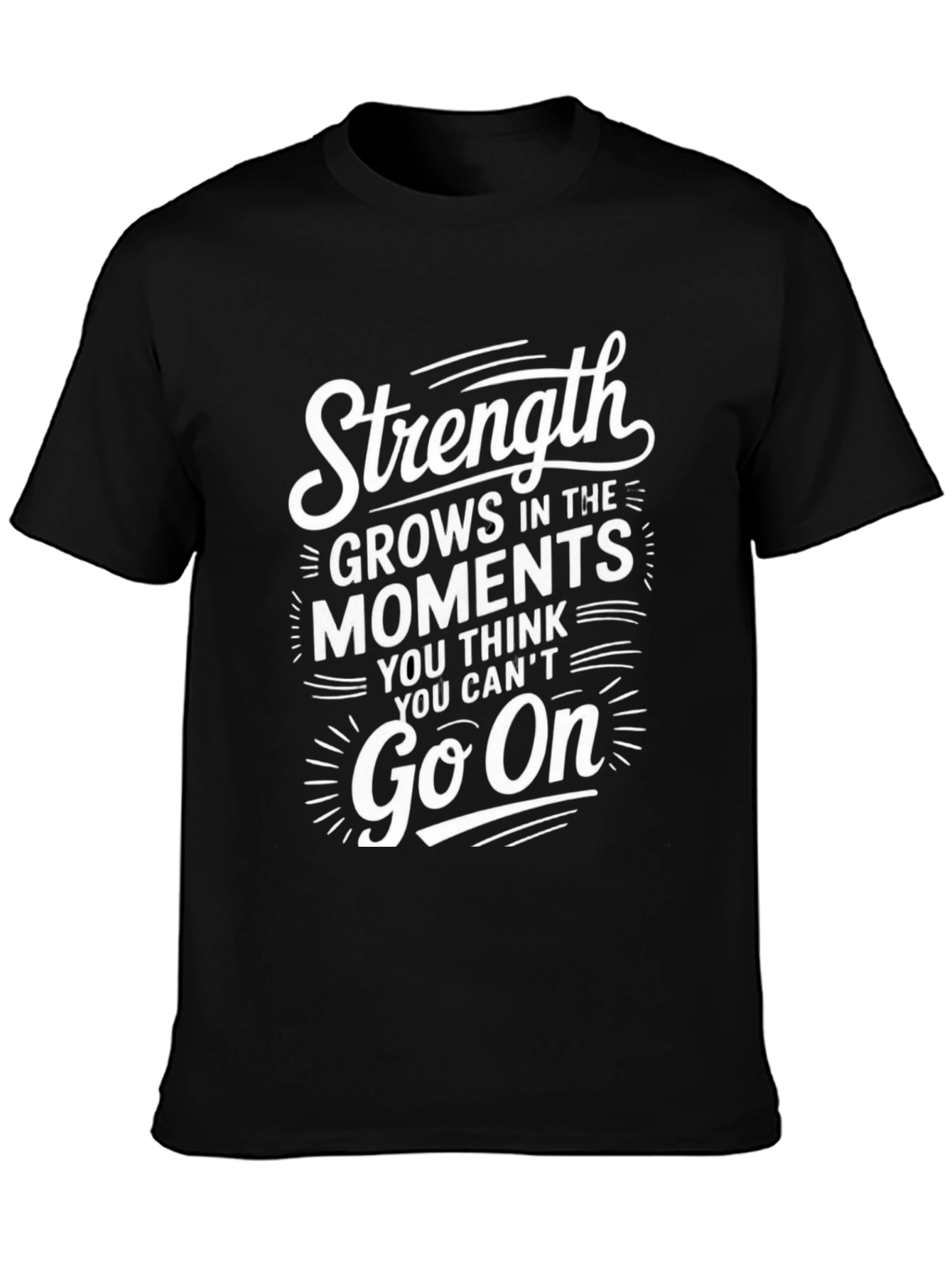Strength Motivational Graphic Tee