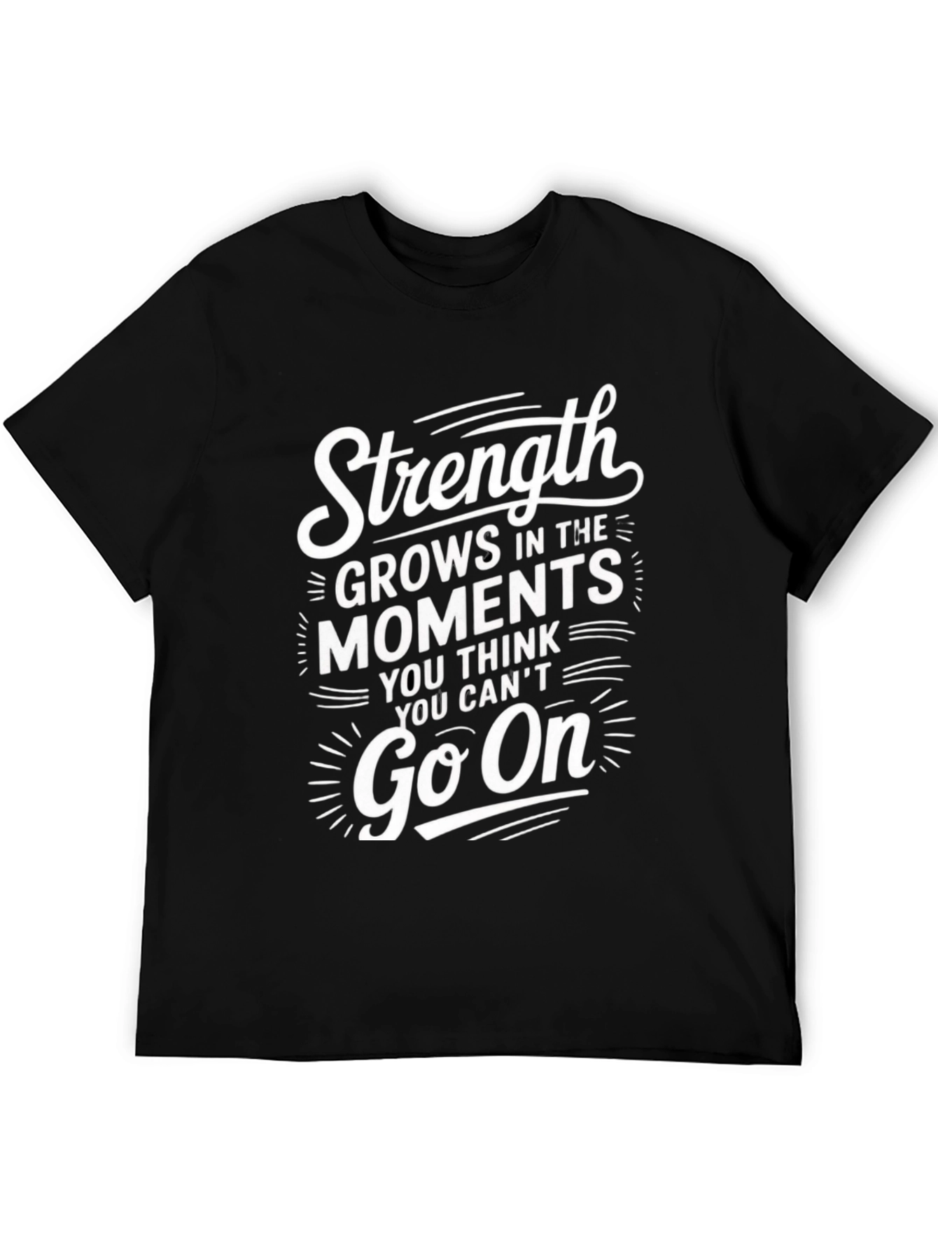 Strength Motivational Graphic Tee