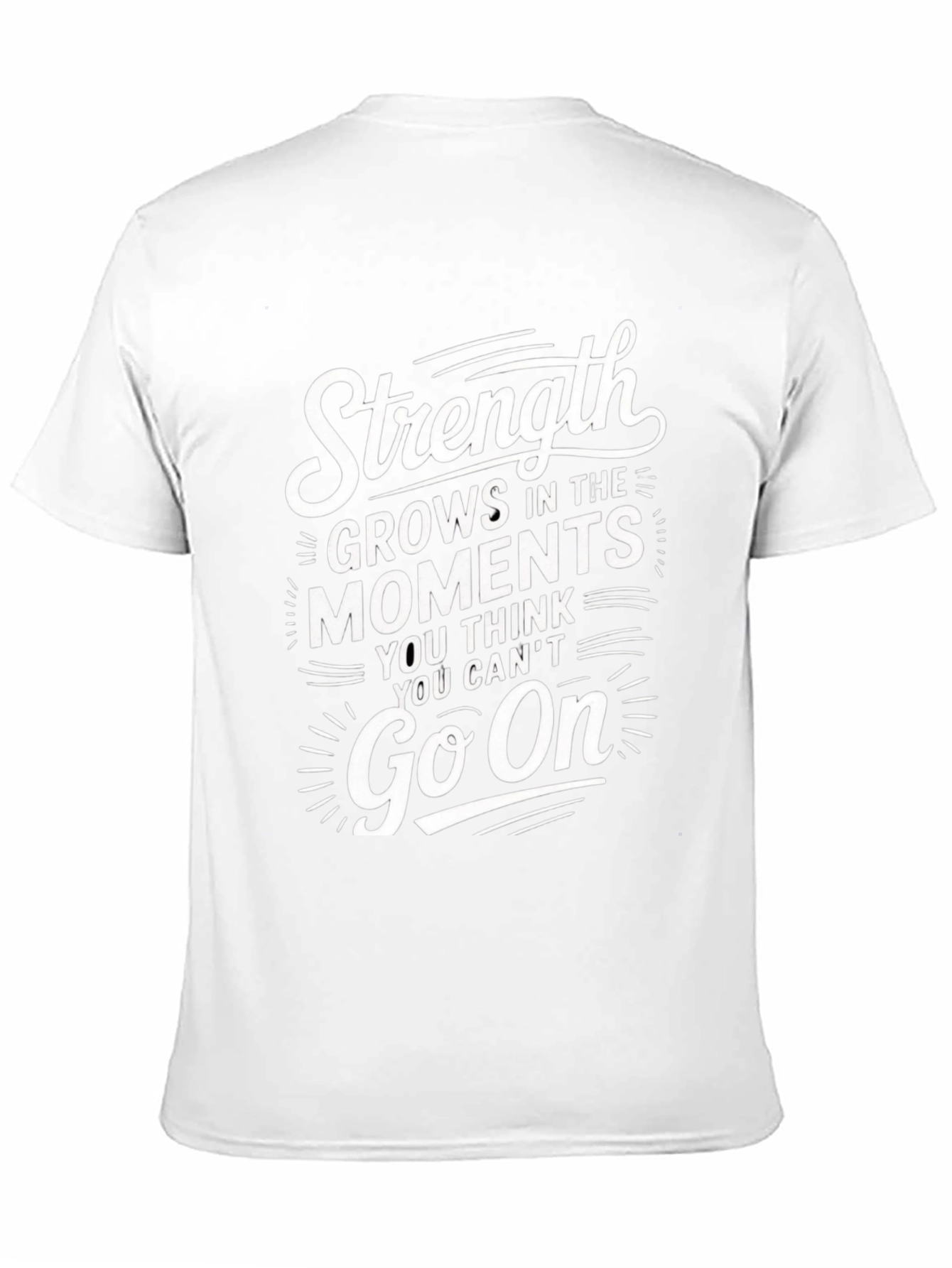 Strength Motivational Graphic Tee
