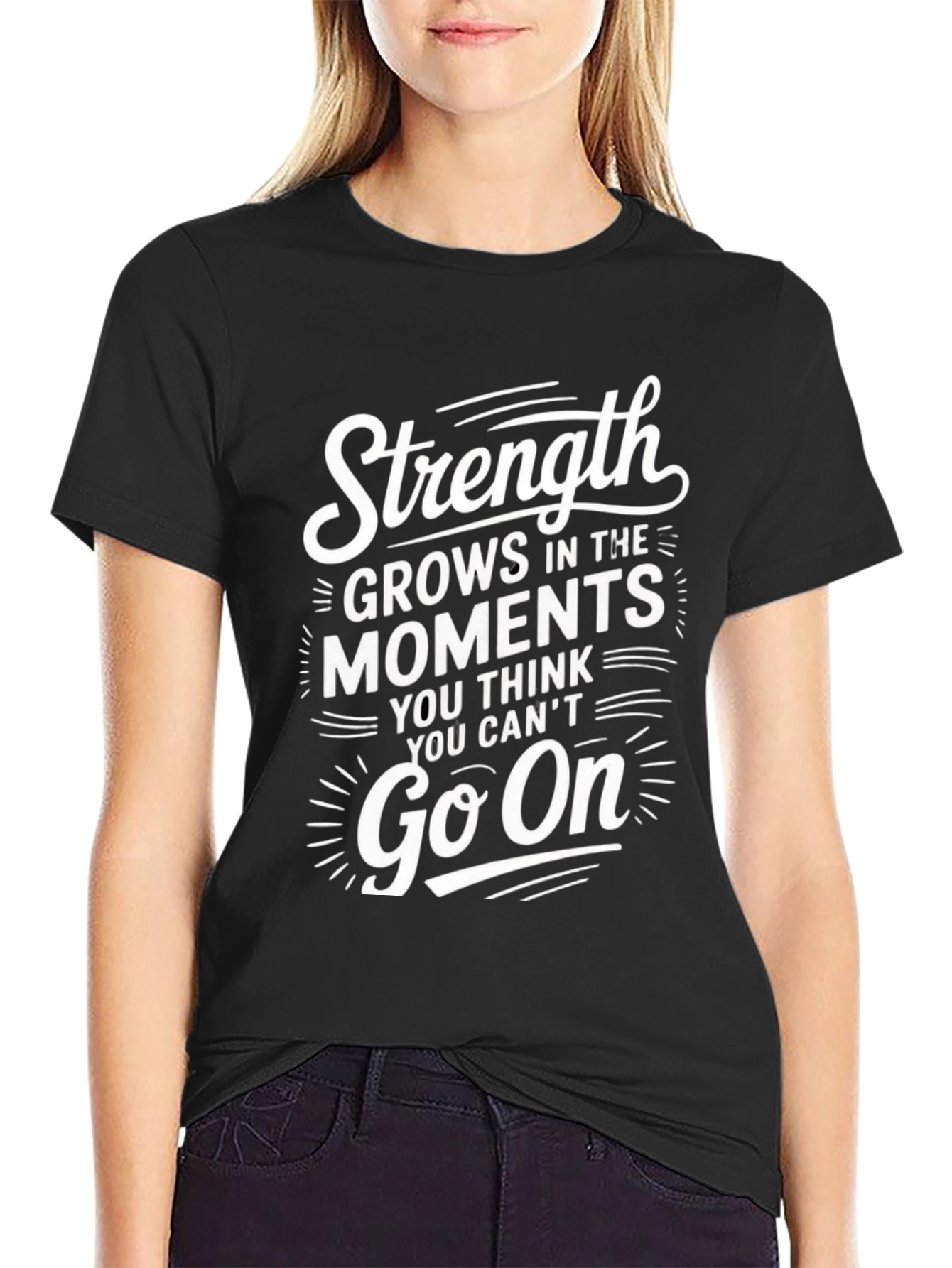 Strength Motivational Graphic Tee