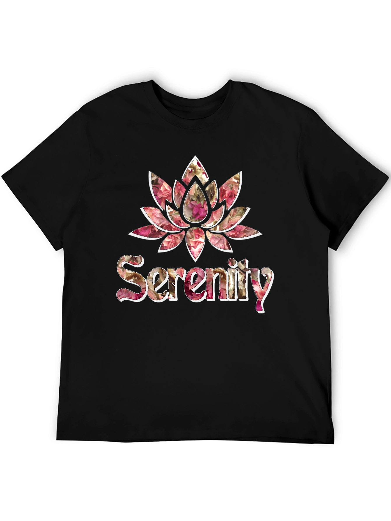 Serenity Floral Graphic Print T-Shirt