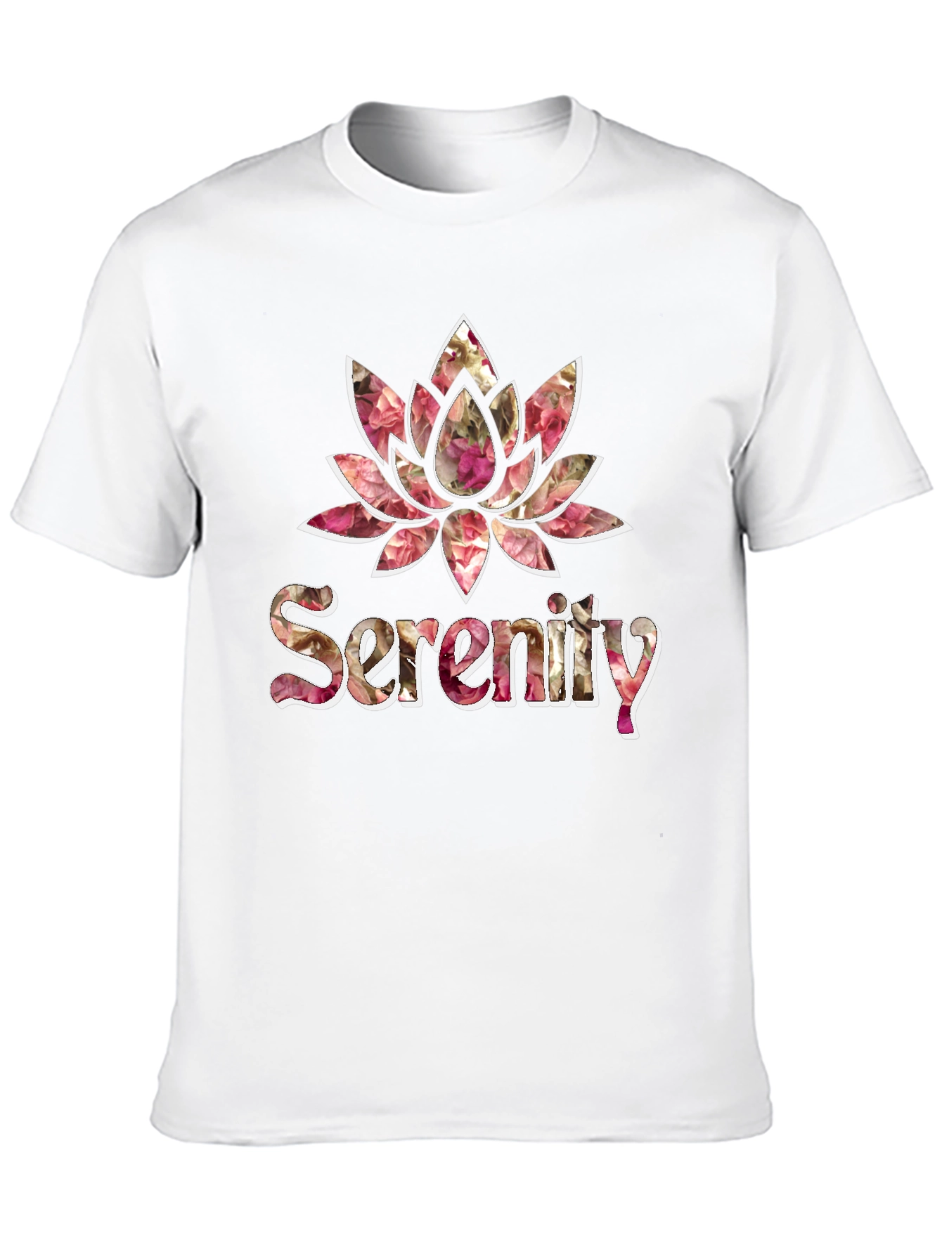 Serenity Floral Graphic Print T-Shirt