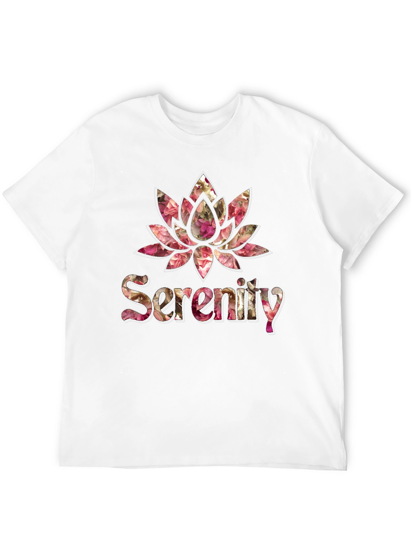 Serenity Floral Graphic Print T-Shirt