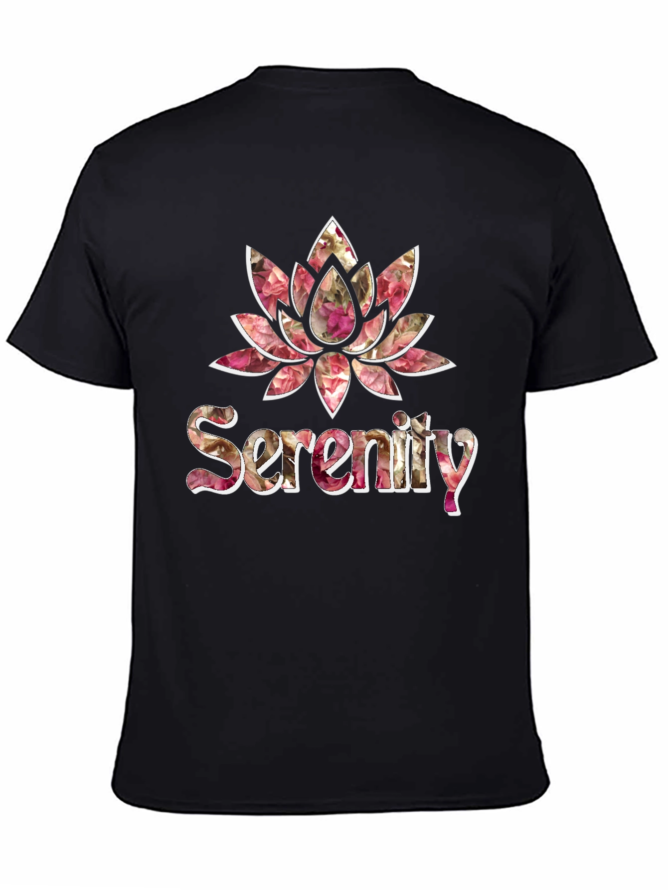 Serenity Floral Graphic Print T-Shirt