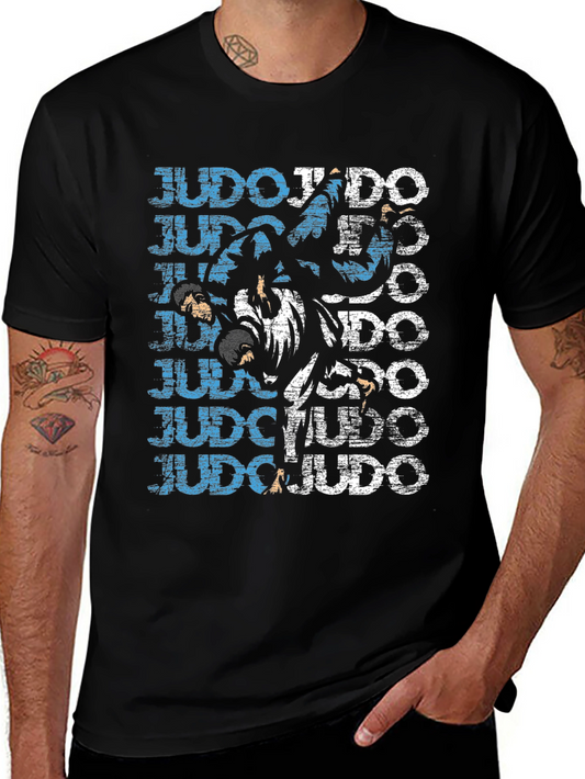Judo Graphic Print T-Shirt