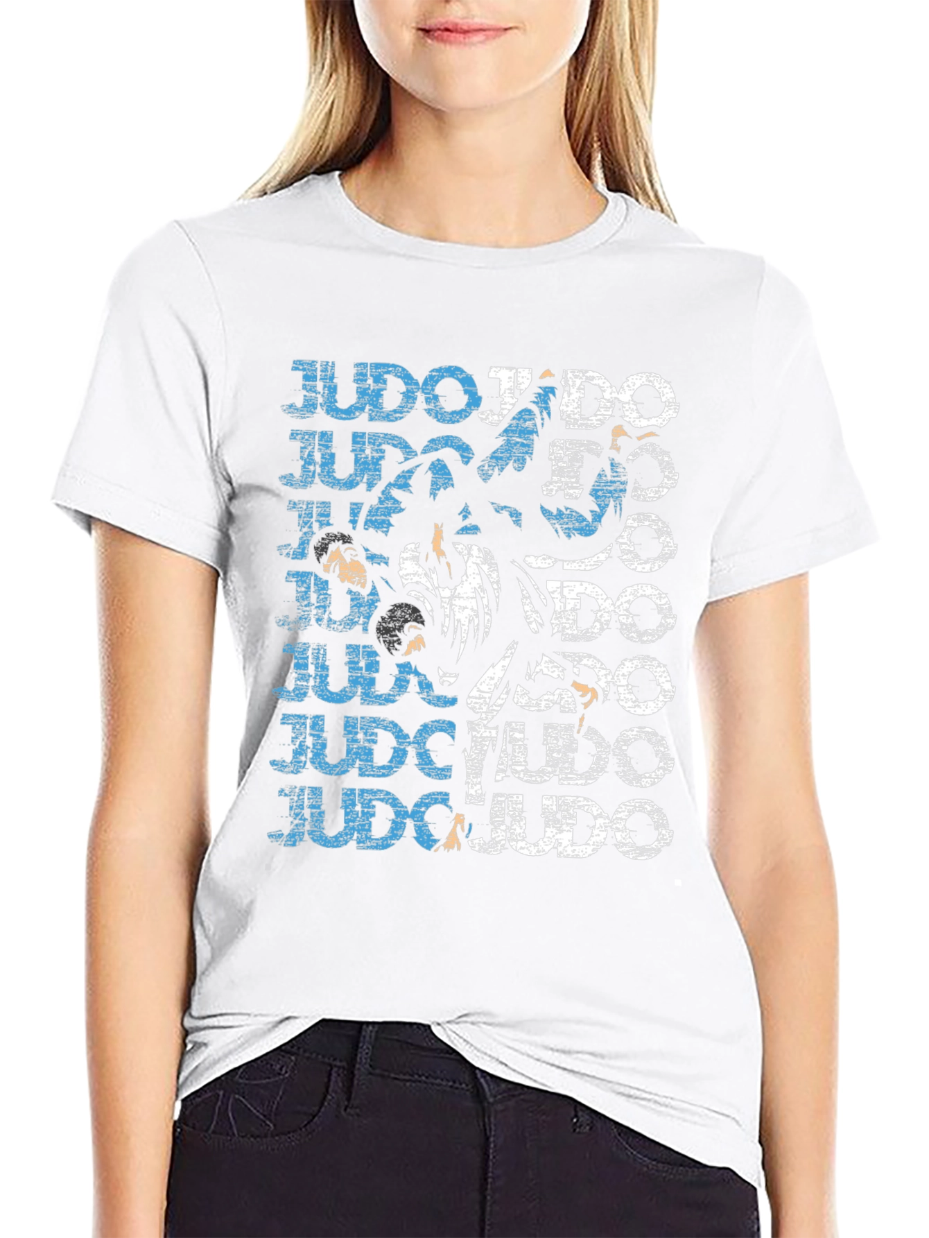 Judo Graphic Print T-Shirt