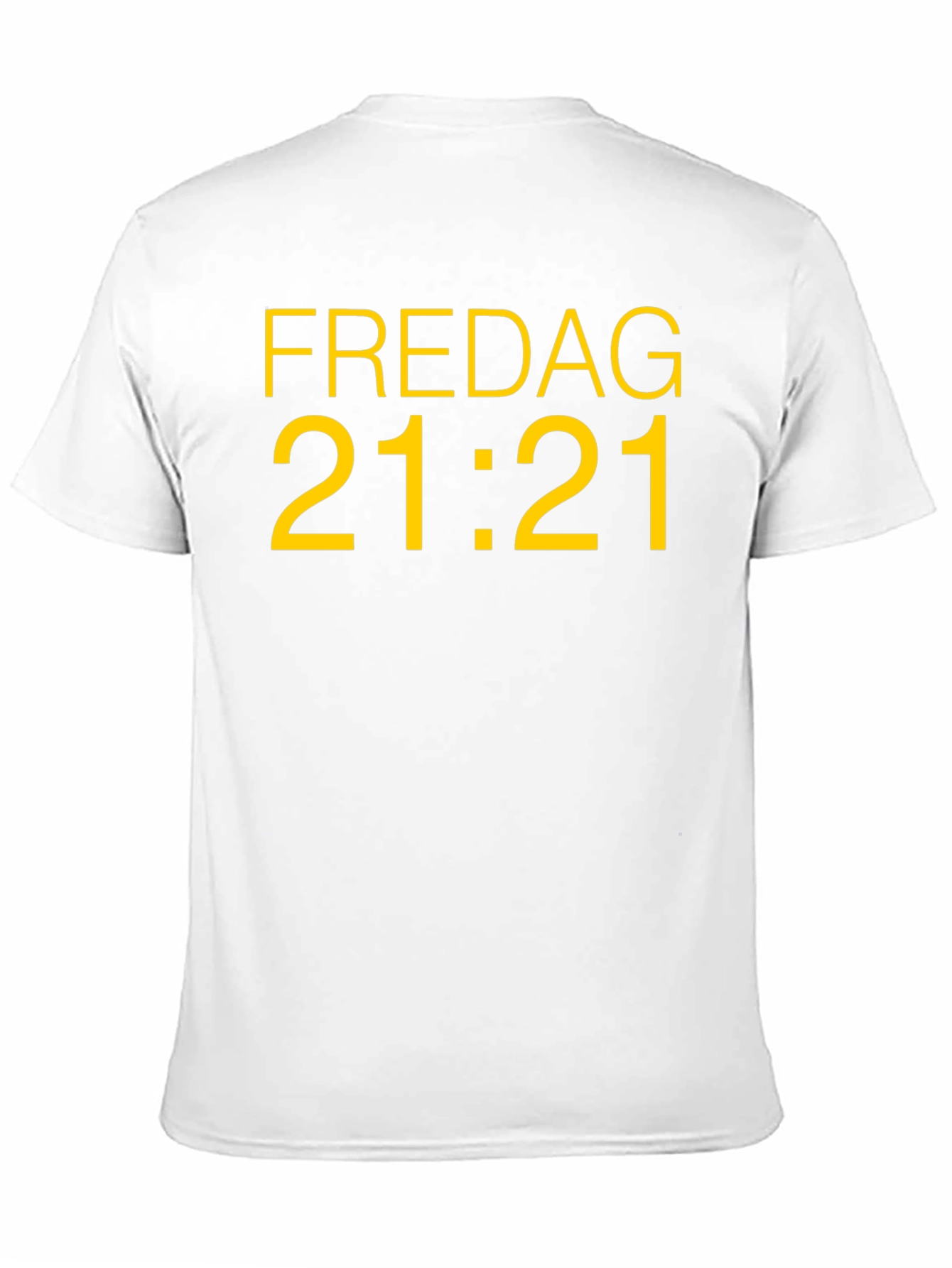 Fredag 21:21 Black T-Shirt