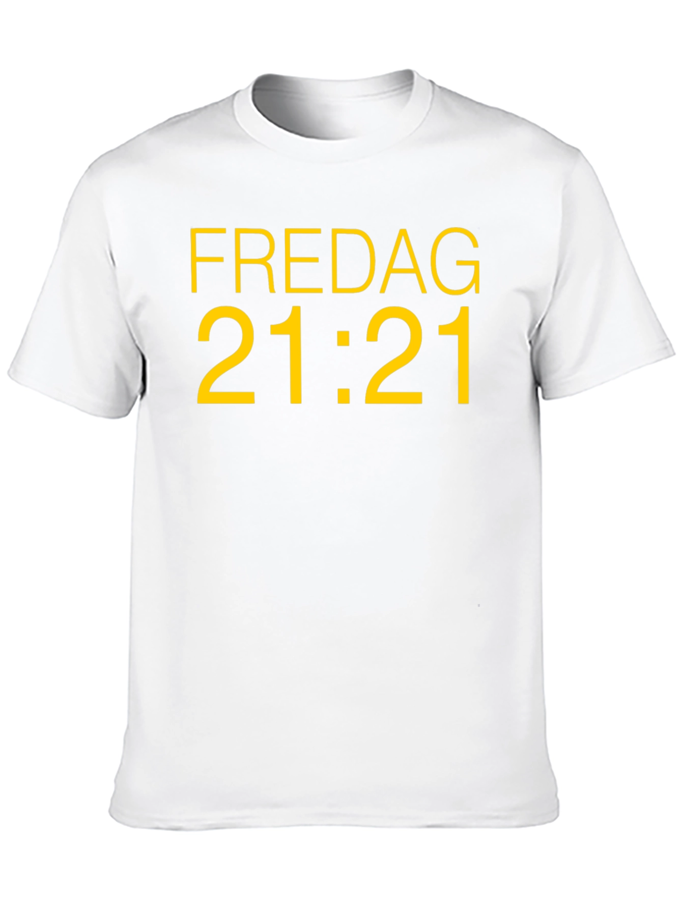 Fredag 21:21 Black T-Shirt