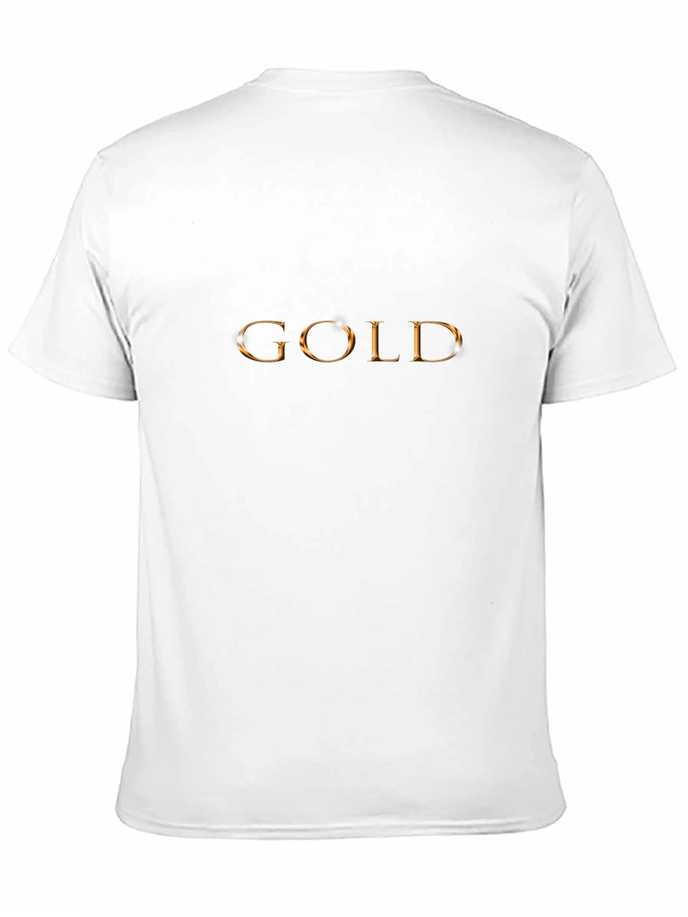 GOLD Graphic Tee - Premium Cotton Blend T-Shirt