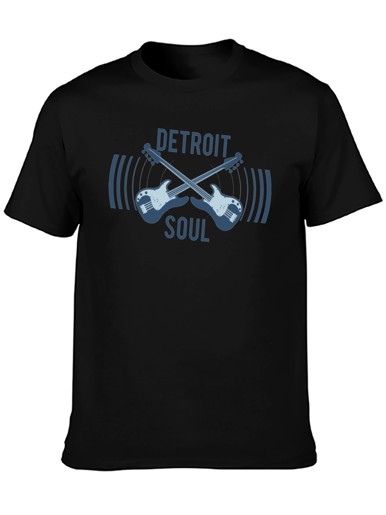 Detroit Soul T-Shirt - Guitar Graphic Tee