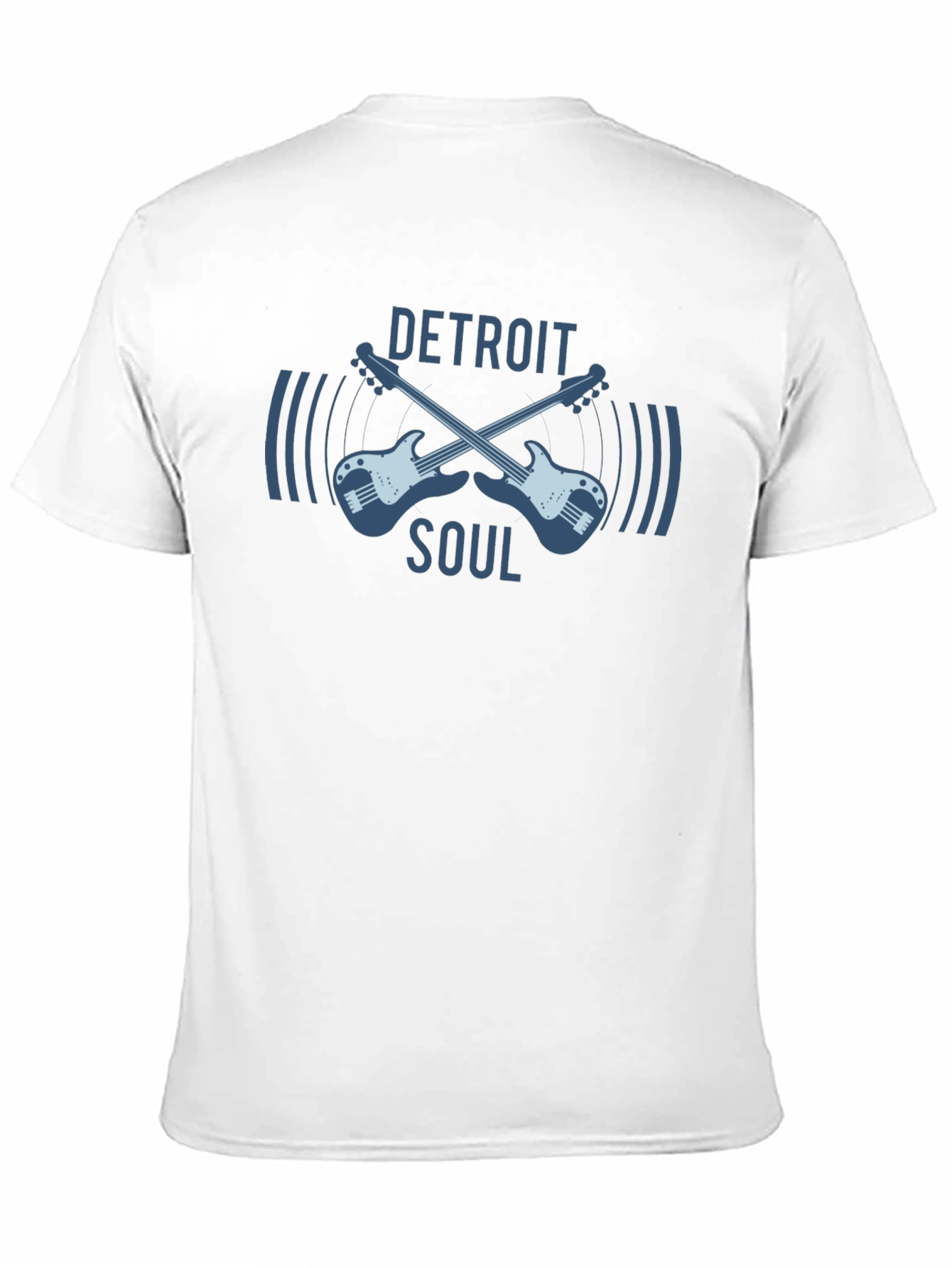 Detroit Soul T-Shirt - Guitar Graphic Tee