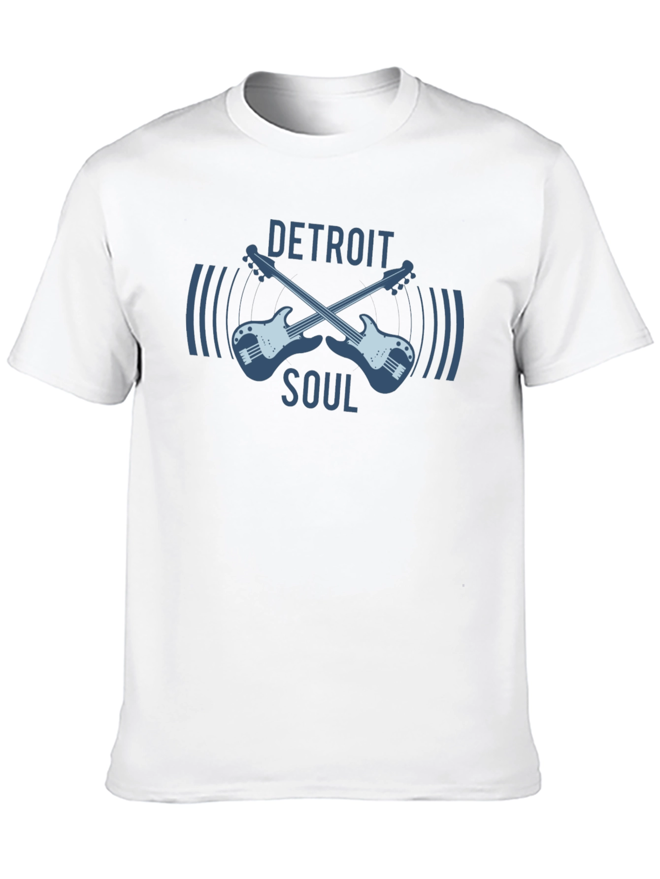 Detroit Soul T-Shirt - Guitar Graphic Tee