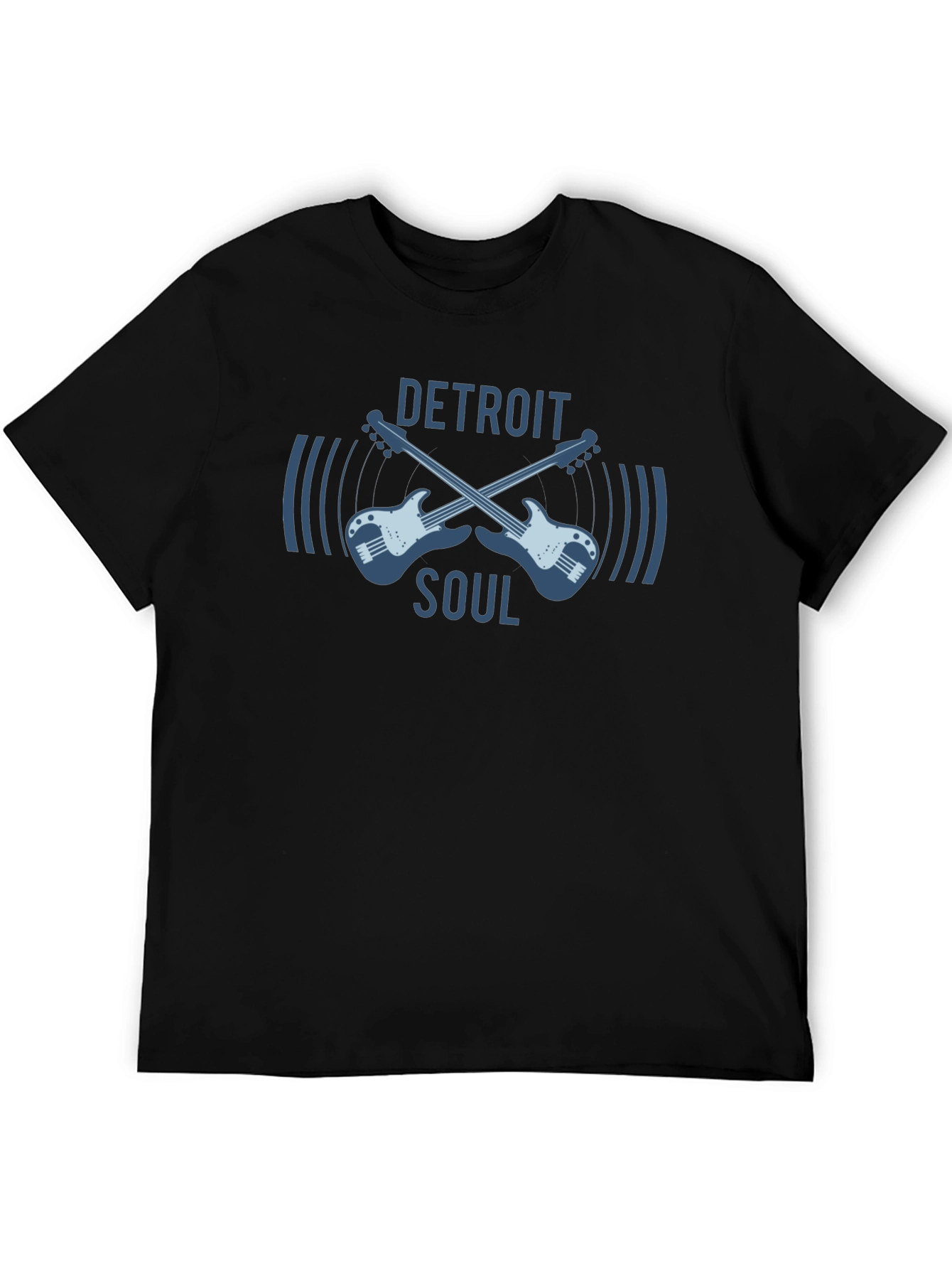Detroit Soul T-Shirt - Guitar Graphic Tee