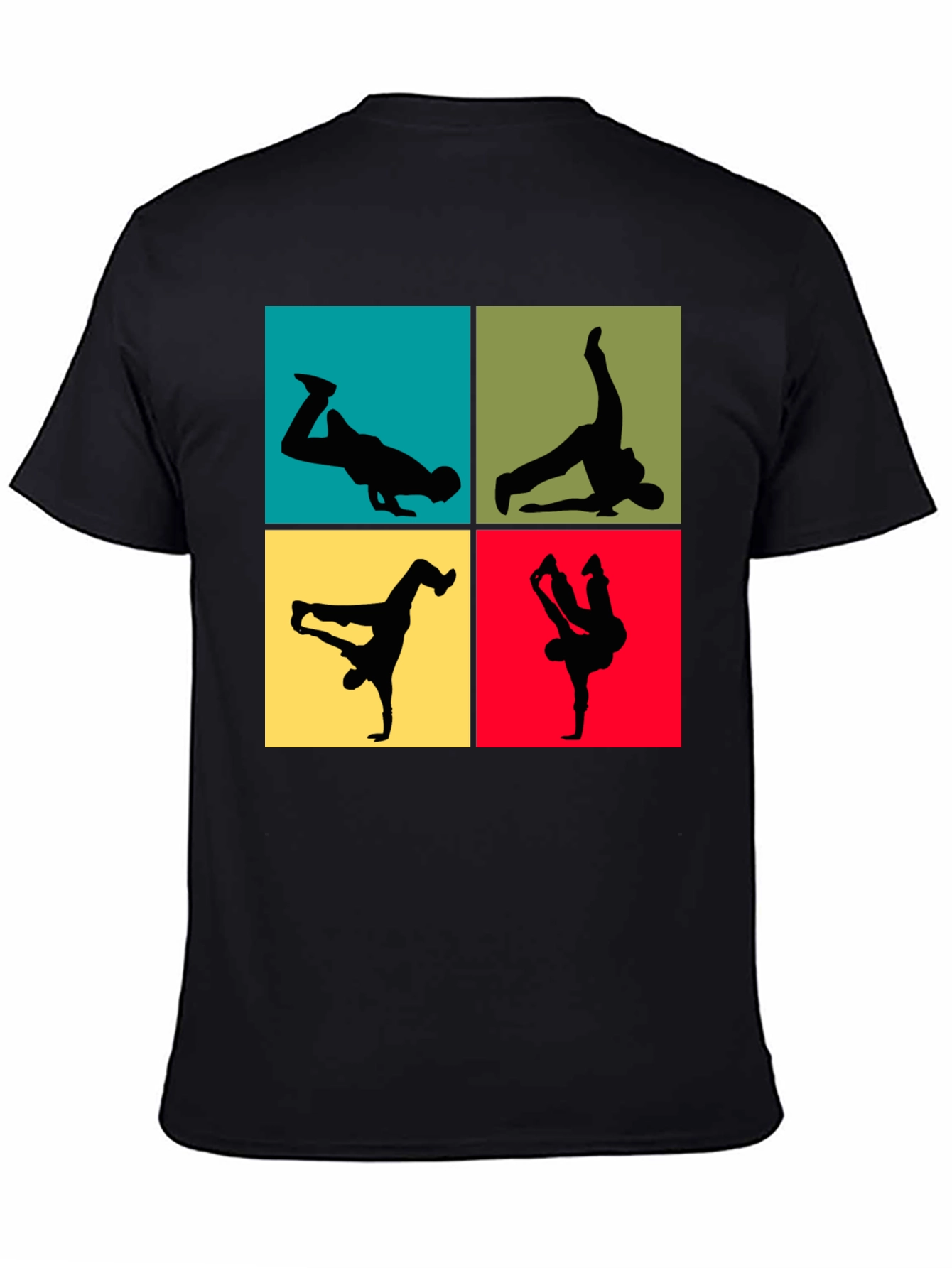 Breakdance Pose Graphic Tee - Cool Dancer T-Shirt