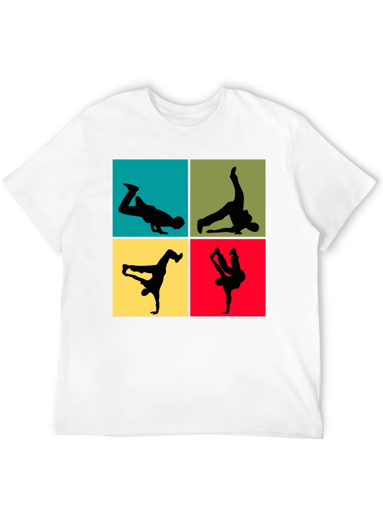 Breakdance Pose Graphic Tee - Cool Dancer T-Shirt