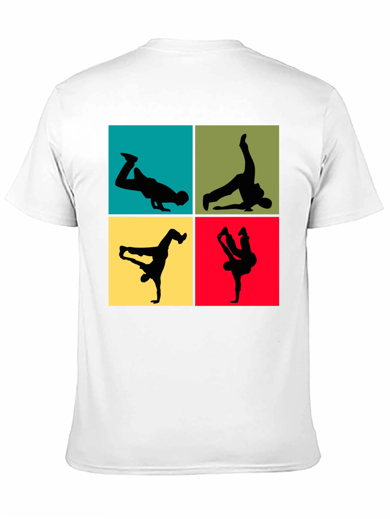 Breakdance Pose Graphic Tee - Cool Dancer T-Shirt