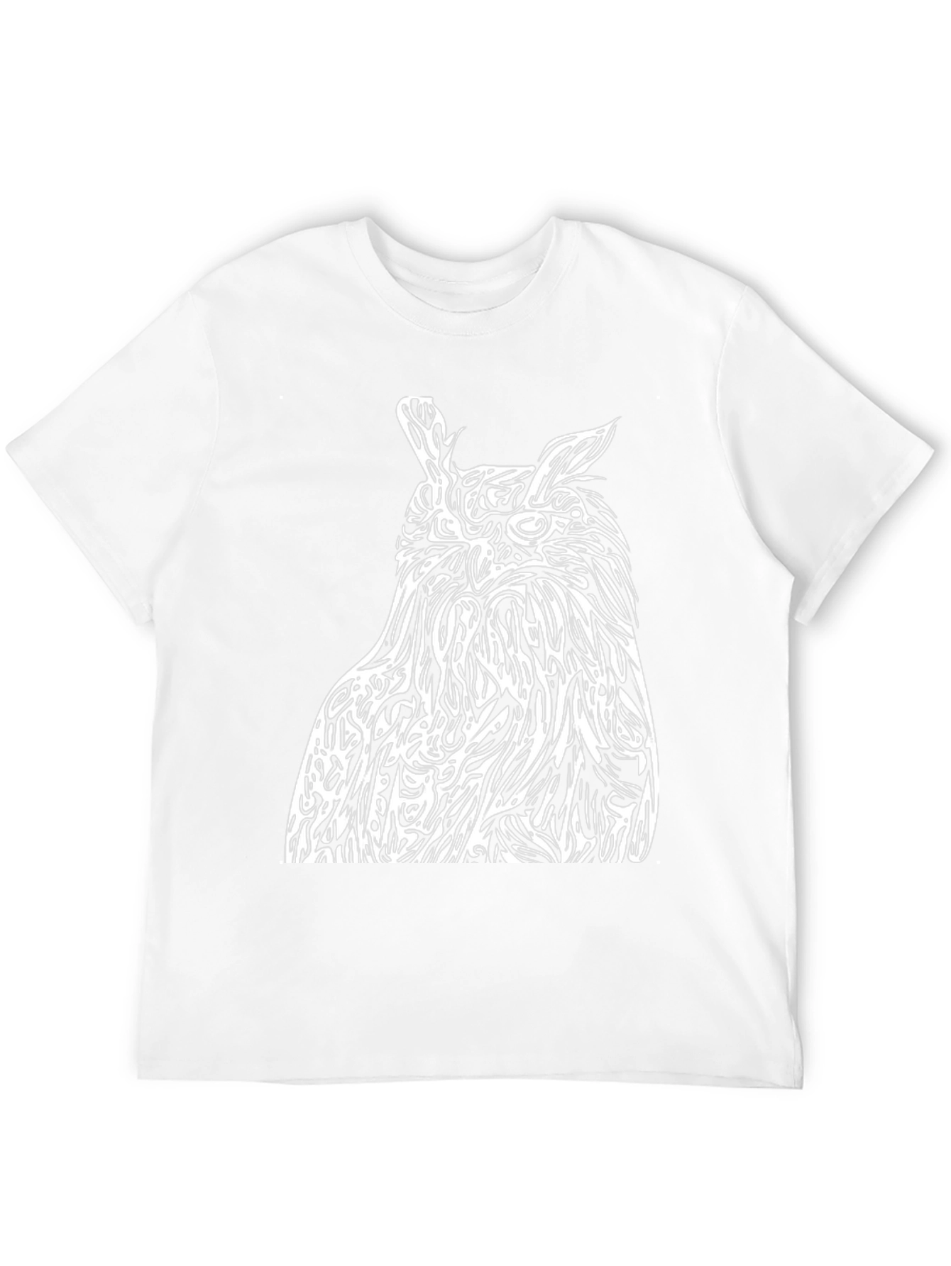 Owl Graphic Print T-Shirt
