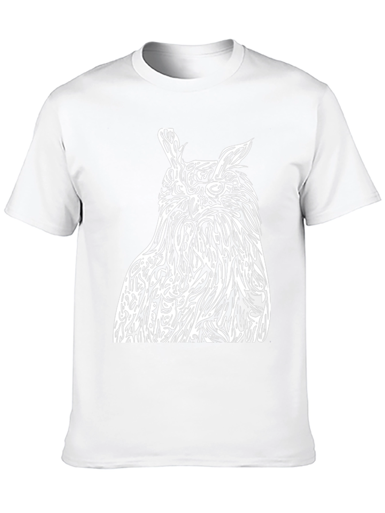 Owl Graphic Print T-Shirt