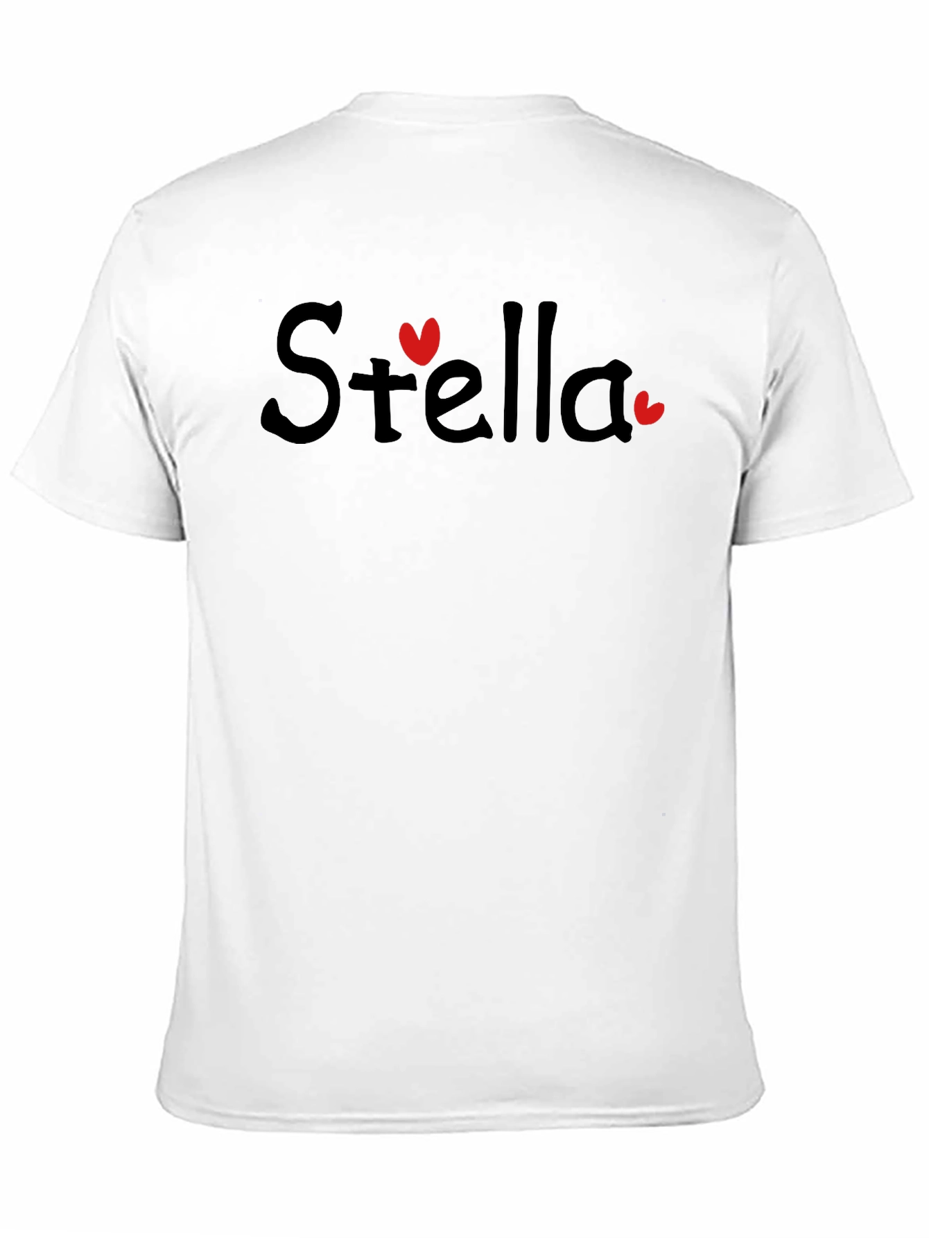 Stella Heart Tee - Black Cotton Blend