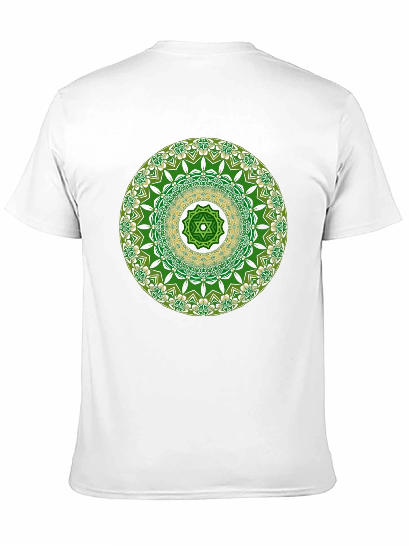 Green Mandala Graphic Print Tee