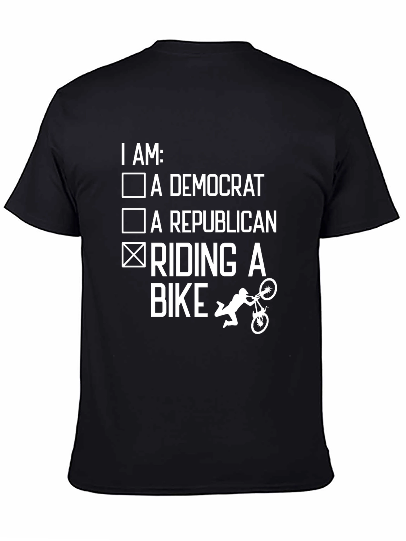 Funny Political Bike Rider T-Shirt