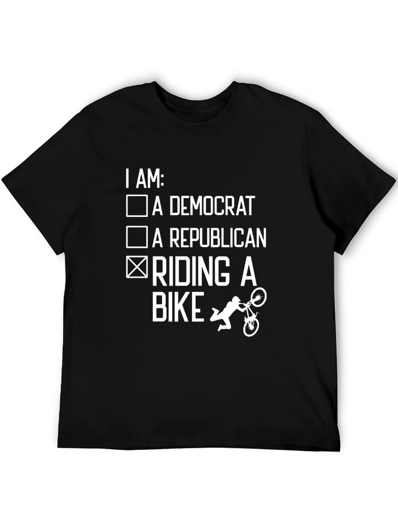Funny Political Bike Rider T-Shirt