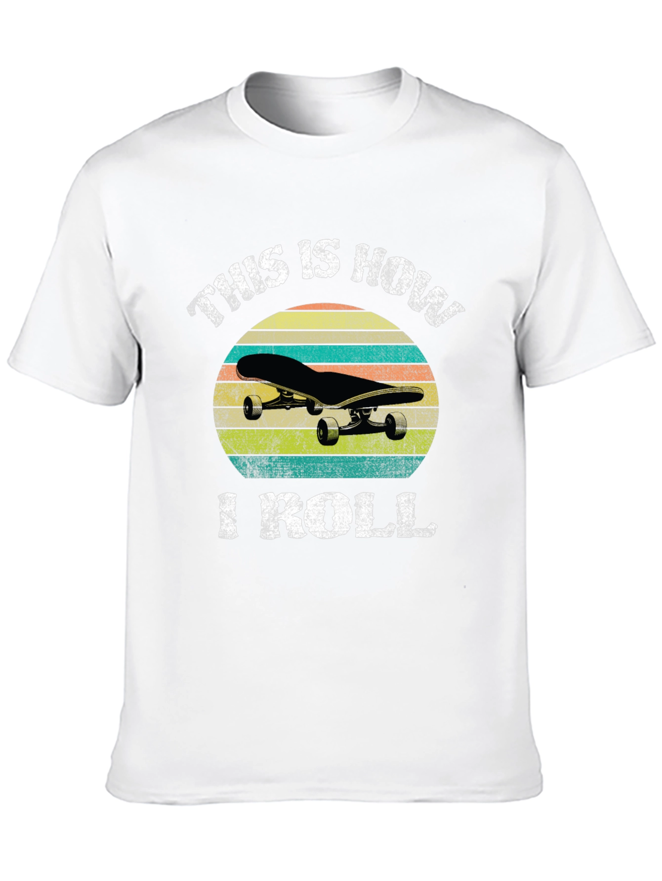 This Is How I Roll Skateboard T-Shirt