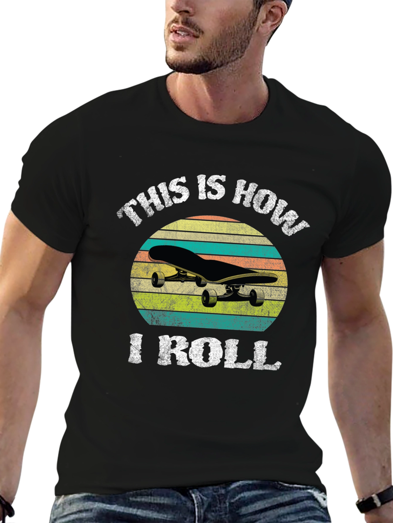 This Is How I Roll Skateboard T-Shirt