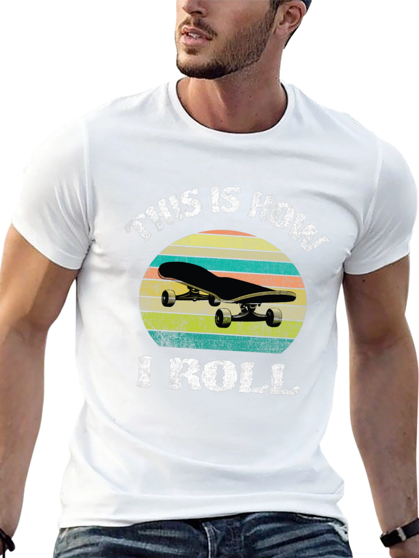 This Is How I Roll Skateboard T-Shirt