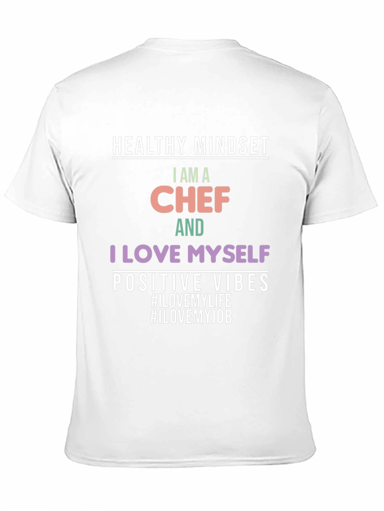 Healthy Mindset Chef Graphic T-Shirt