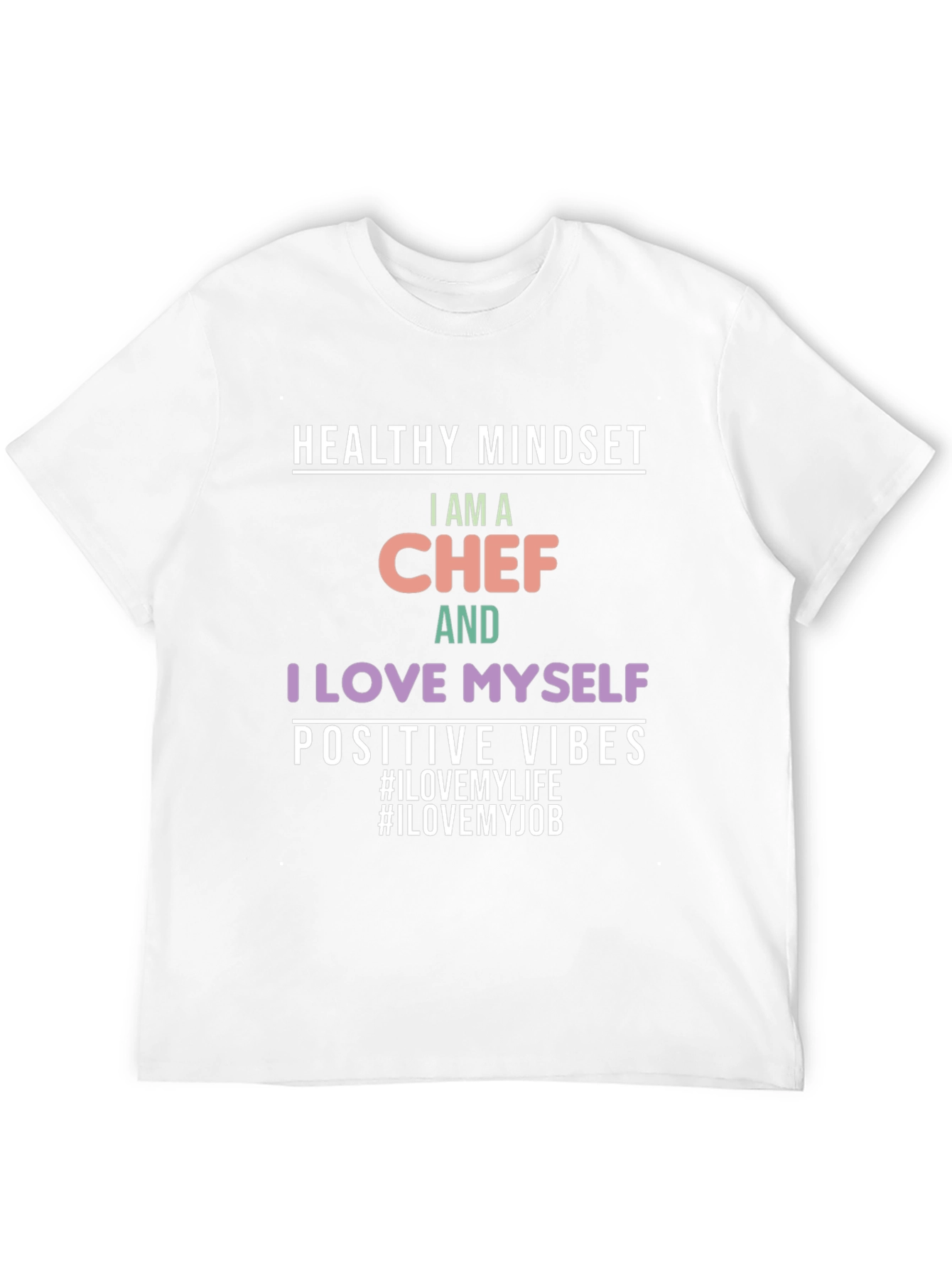 Healthy Mindset Chef Graphic T-Shirt