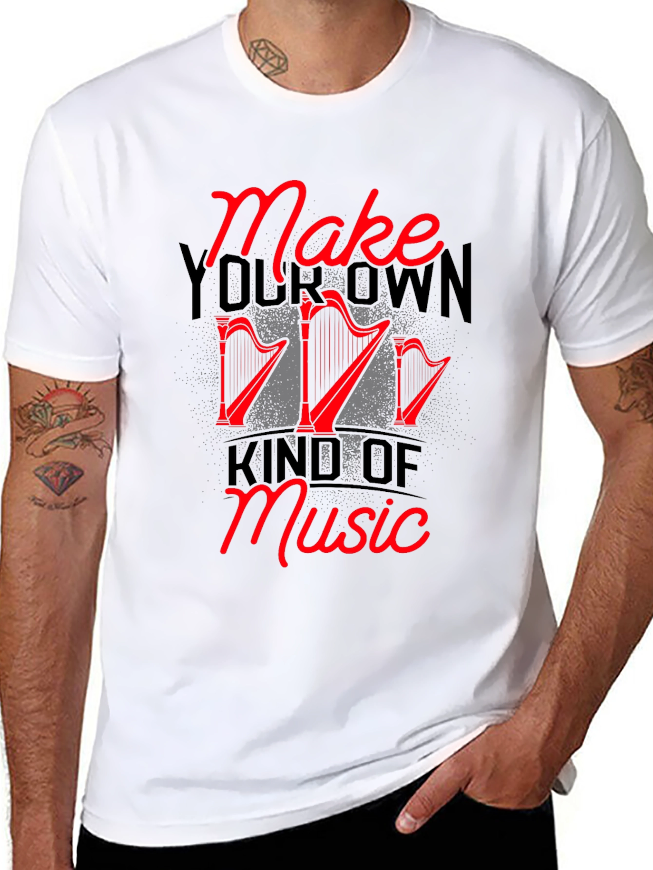 Make Your Own Kind of Music Graphic Tee