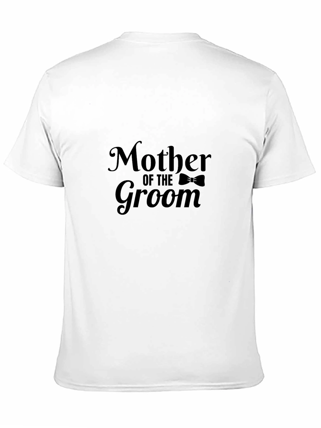 Mother of the Groom Black Graphic T-Shirt