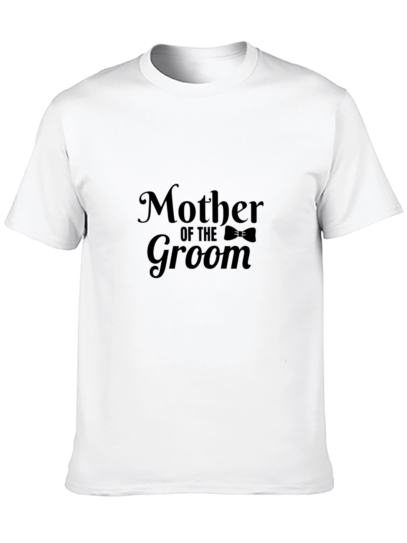 Mother of the Groom Black Graphic T-Shirt