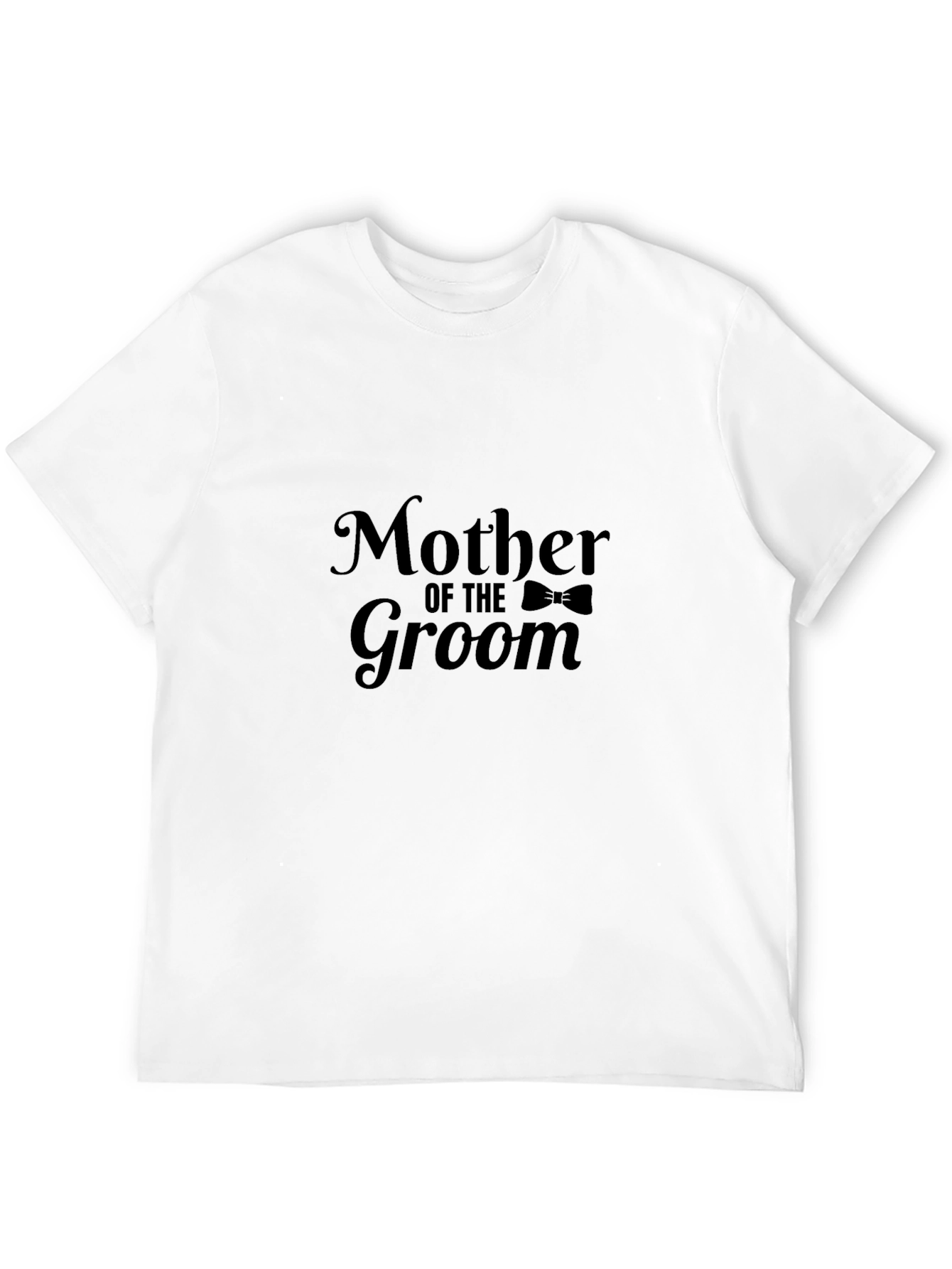 Mother of the Groom Black Graphic T-Shirt