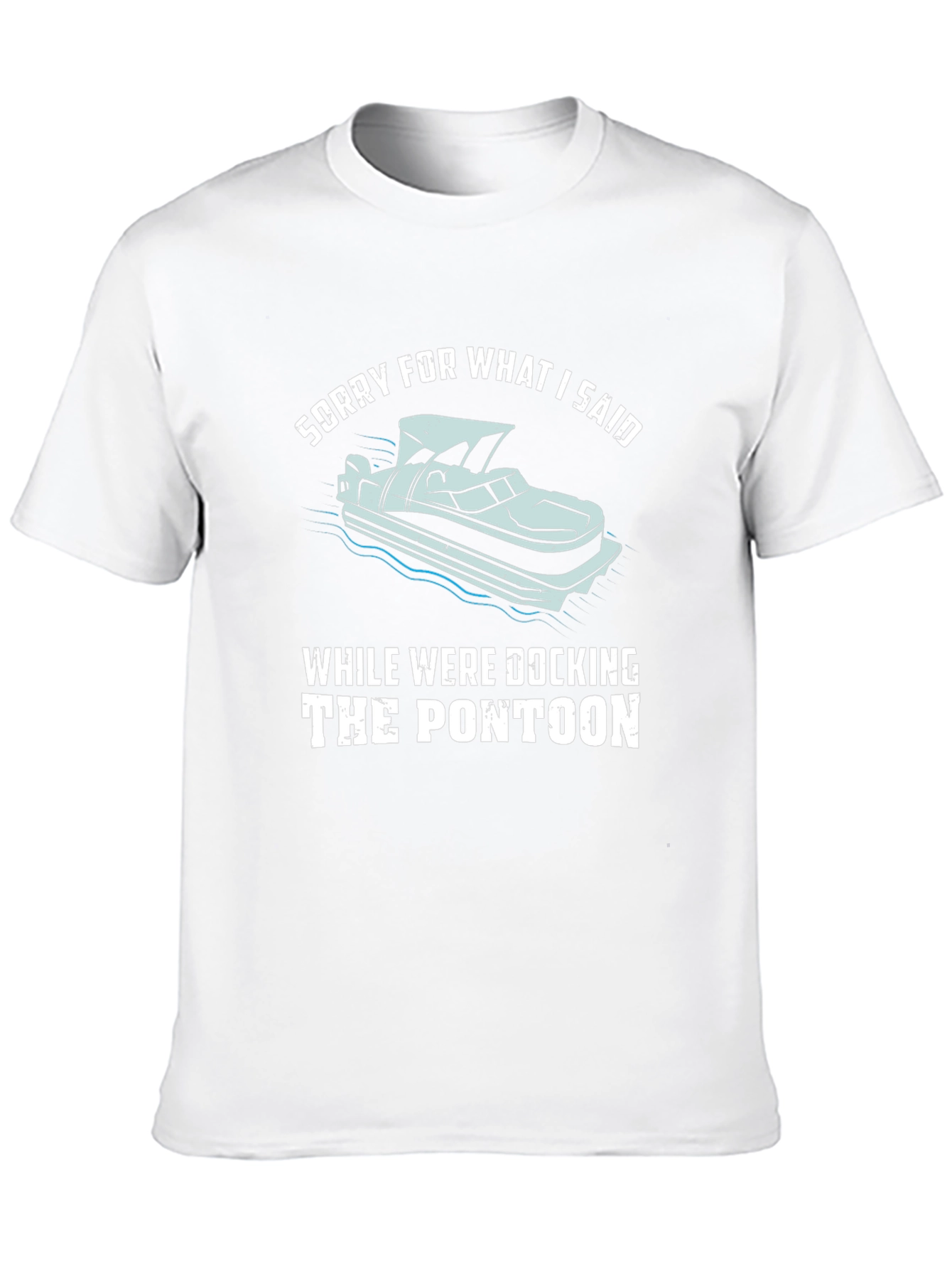 Pontoon Docking T-Shirt - Funny Boating Tee