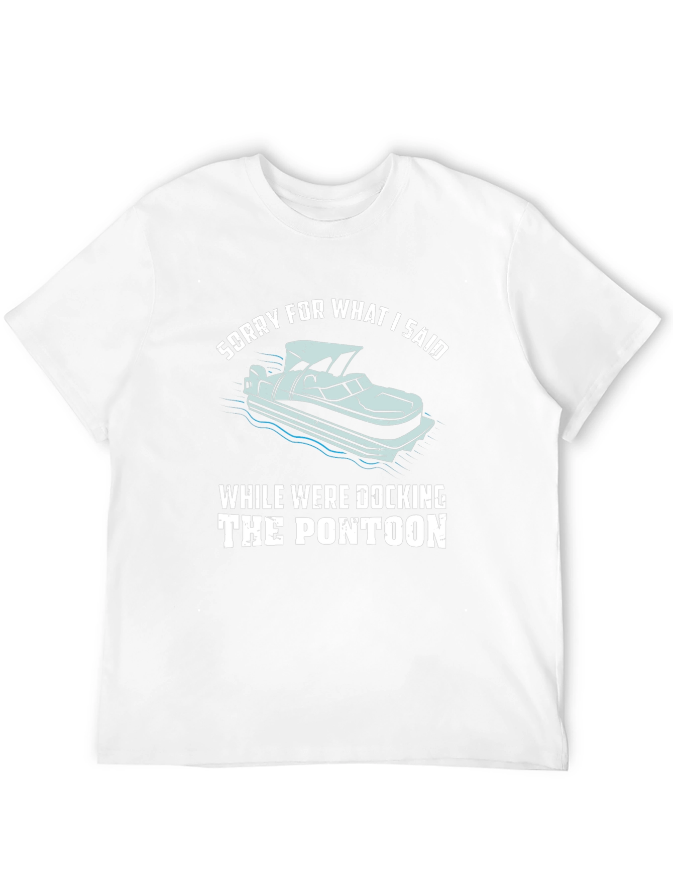 Pontoon Docking T-Shirt - Funny Boating Tee
