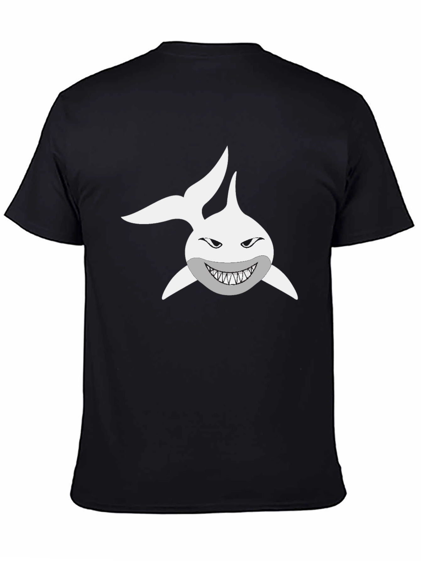 Shark Graphic T-Shirt - Mens Black Tee